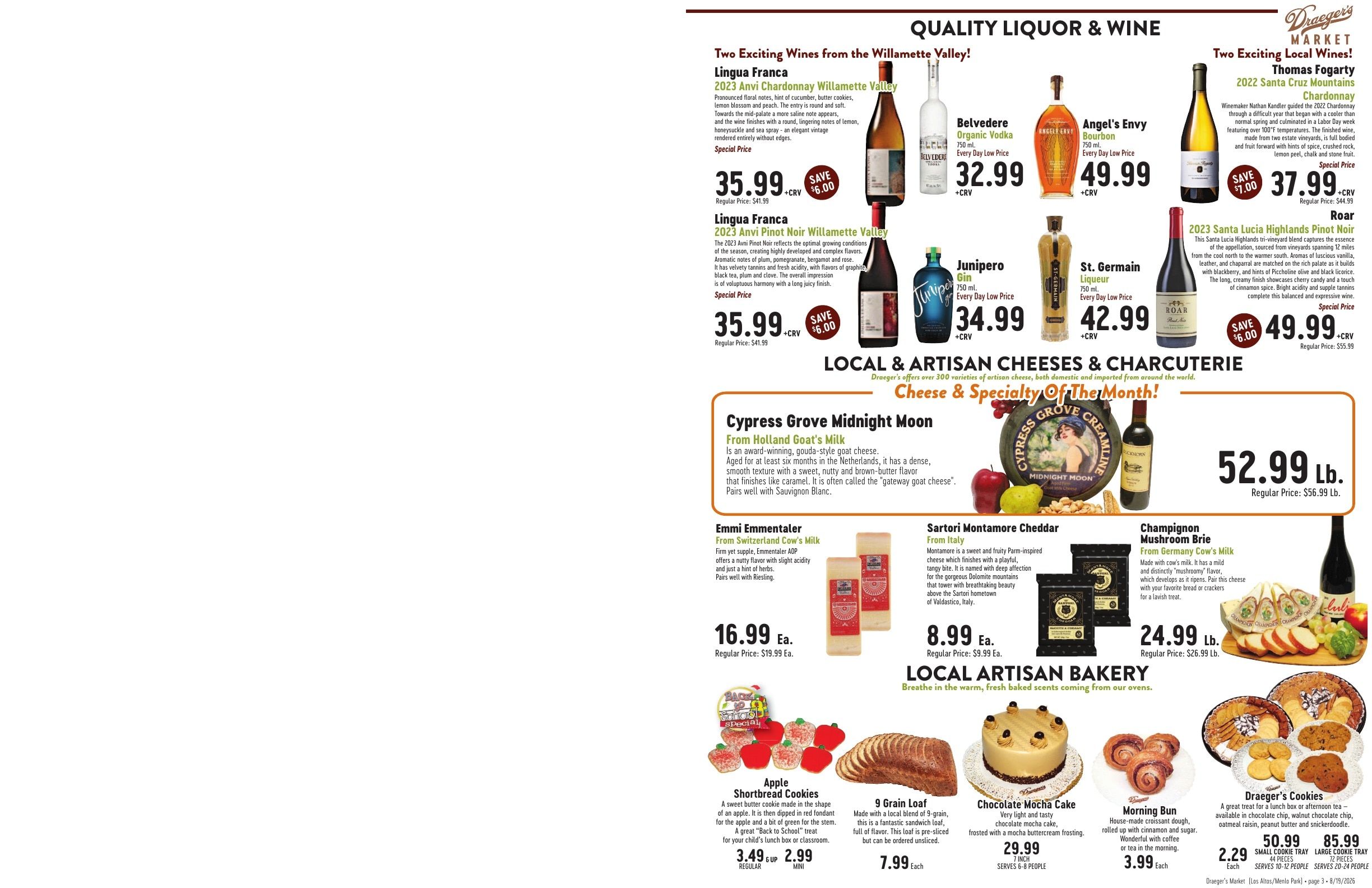 Draeger's Market Weekly Ad August 19 - September 1, 2026