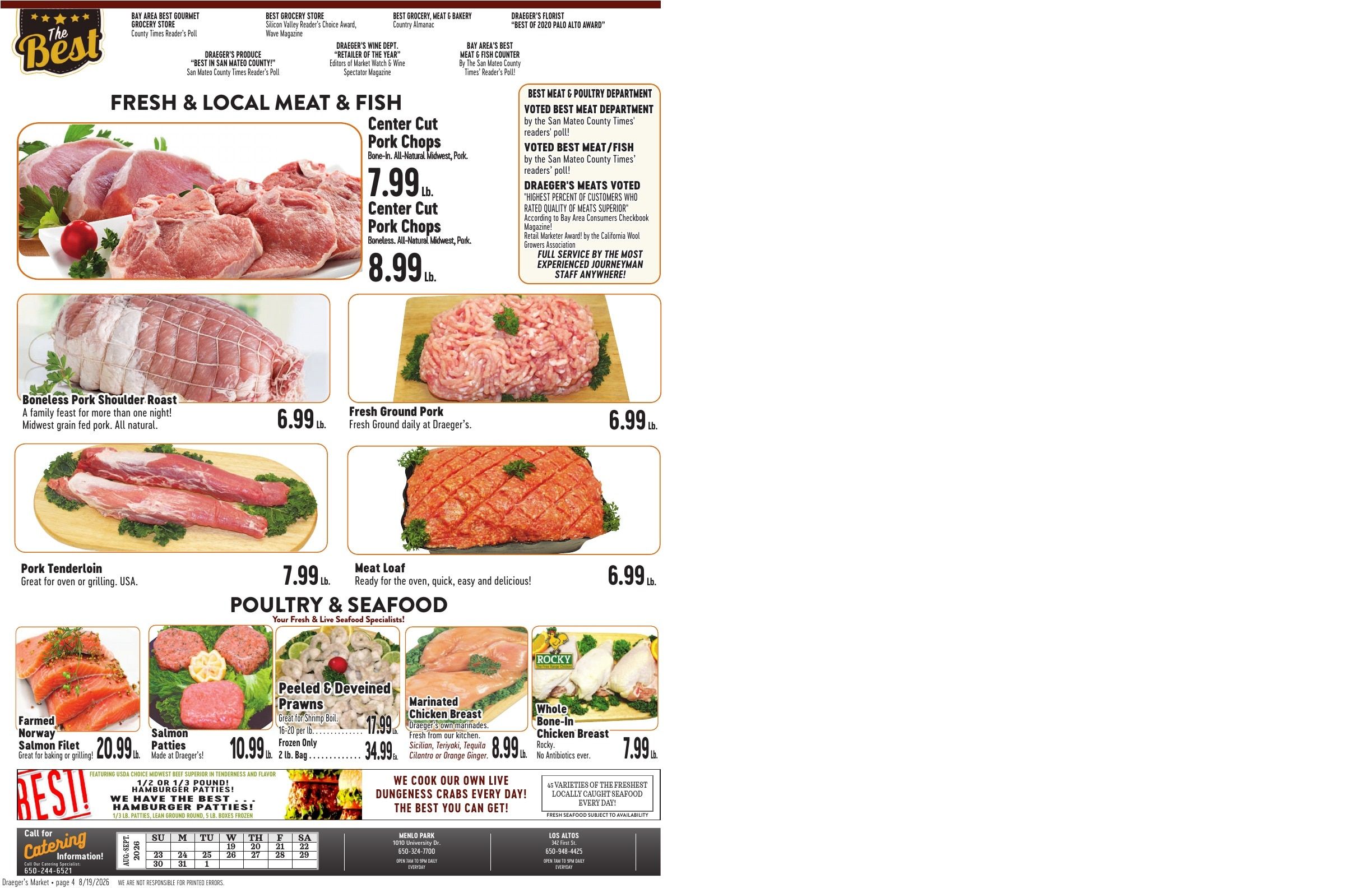 Draeger's Market Weekly Ad August 19 - September 1, 2026