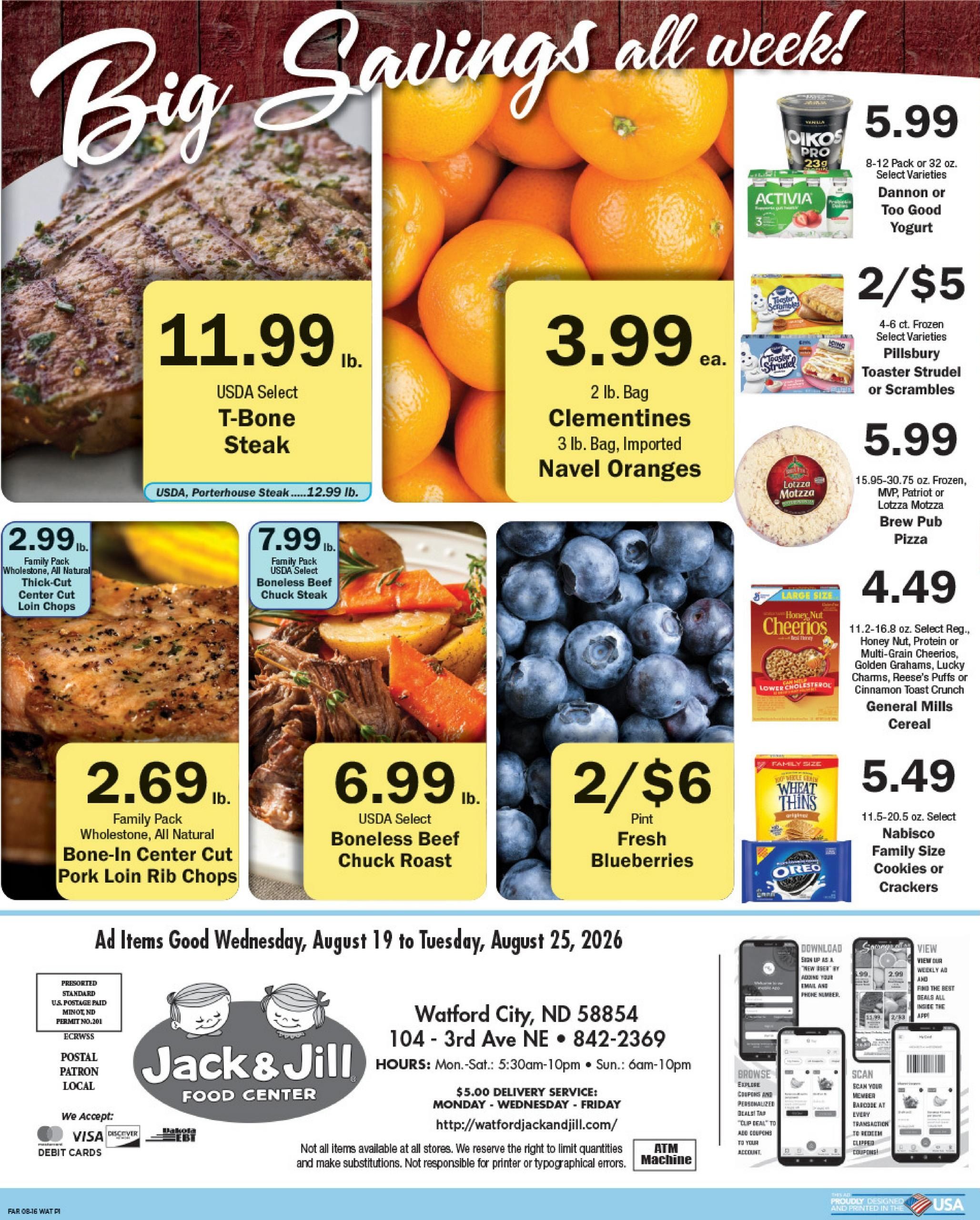 Jack 'n Jill Weekly Ad August 19 - 25, 2026