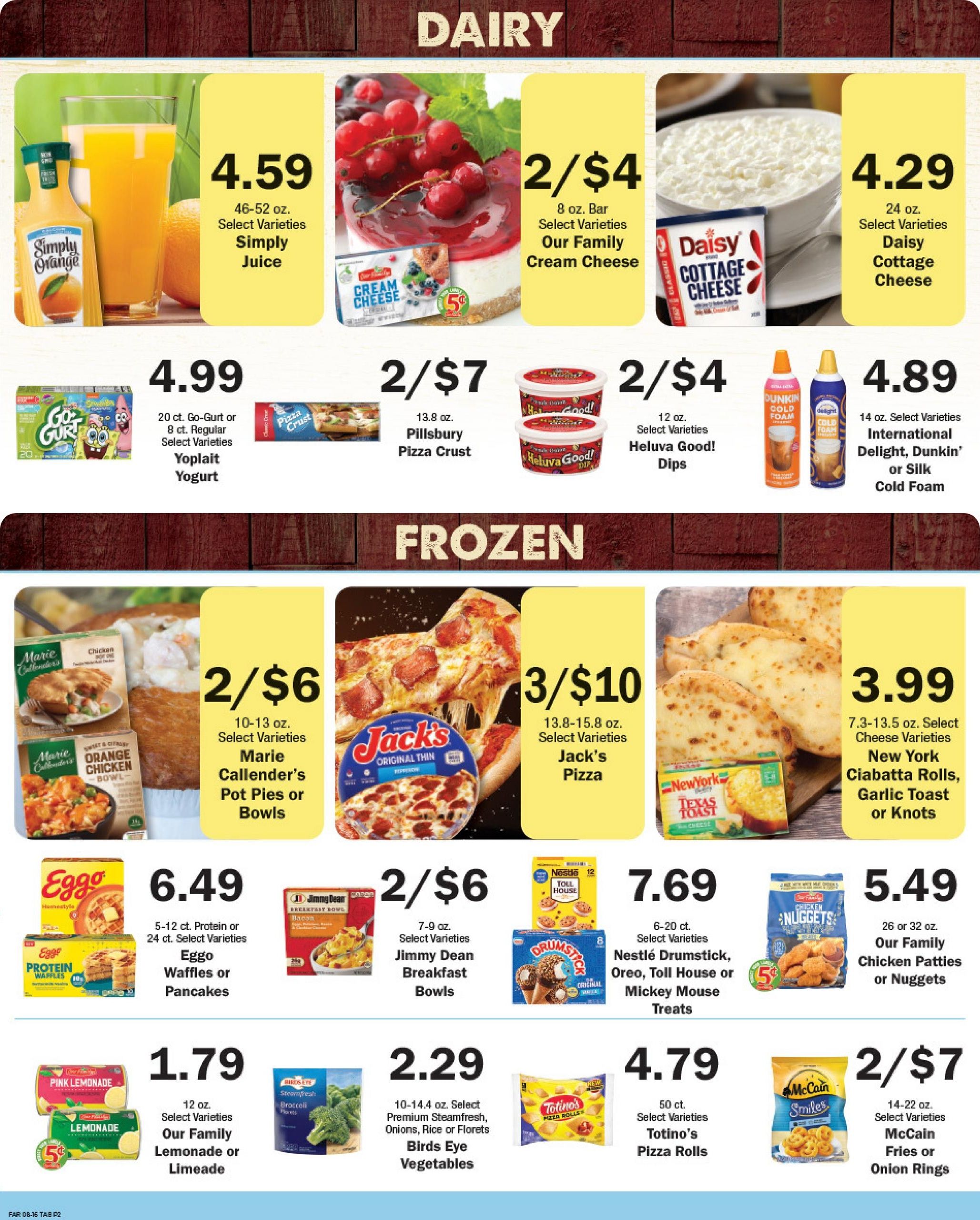 Jack 'n Jill Weekly Ad August 19 - 25, 2026