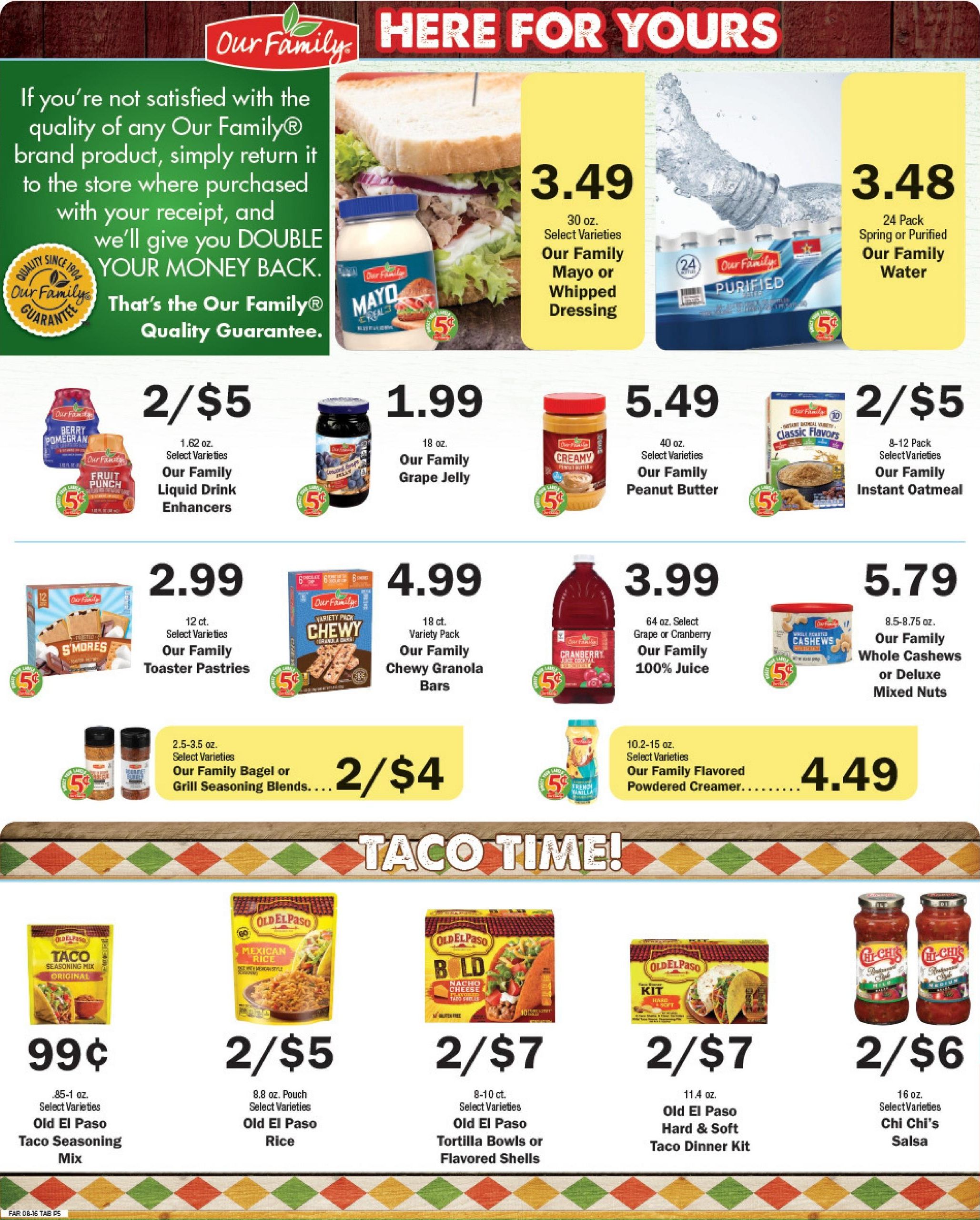 Jack 'n Jill Weekly Ad August 19 - 25, 2026
