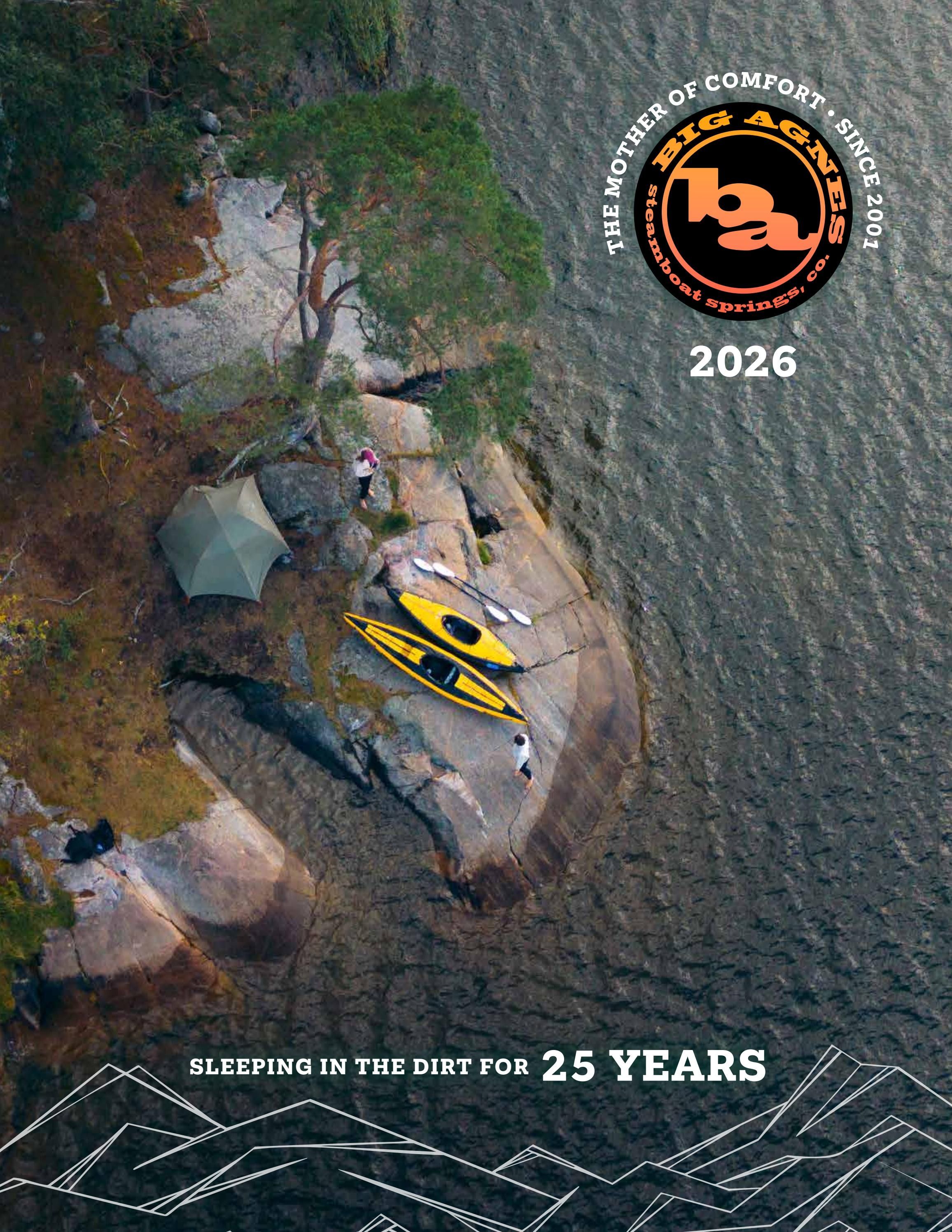 Big Agnes Annual Catalog Weekly Ad January 1 - December 31, 2026