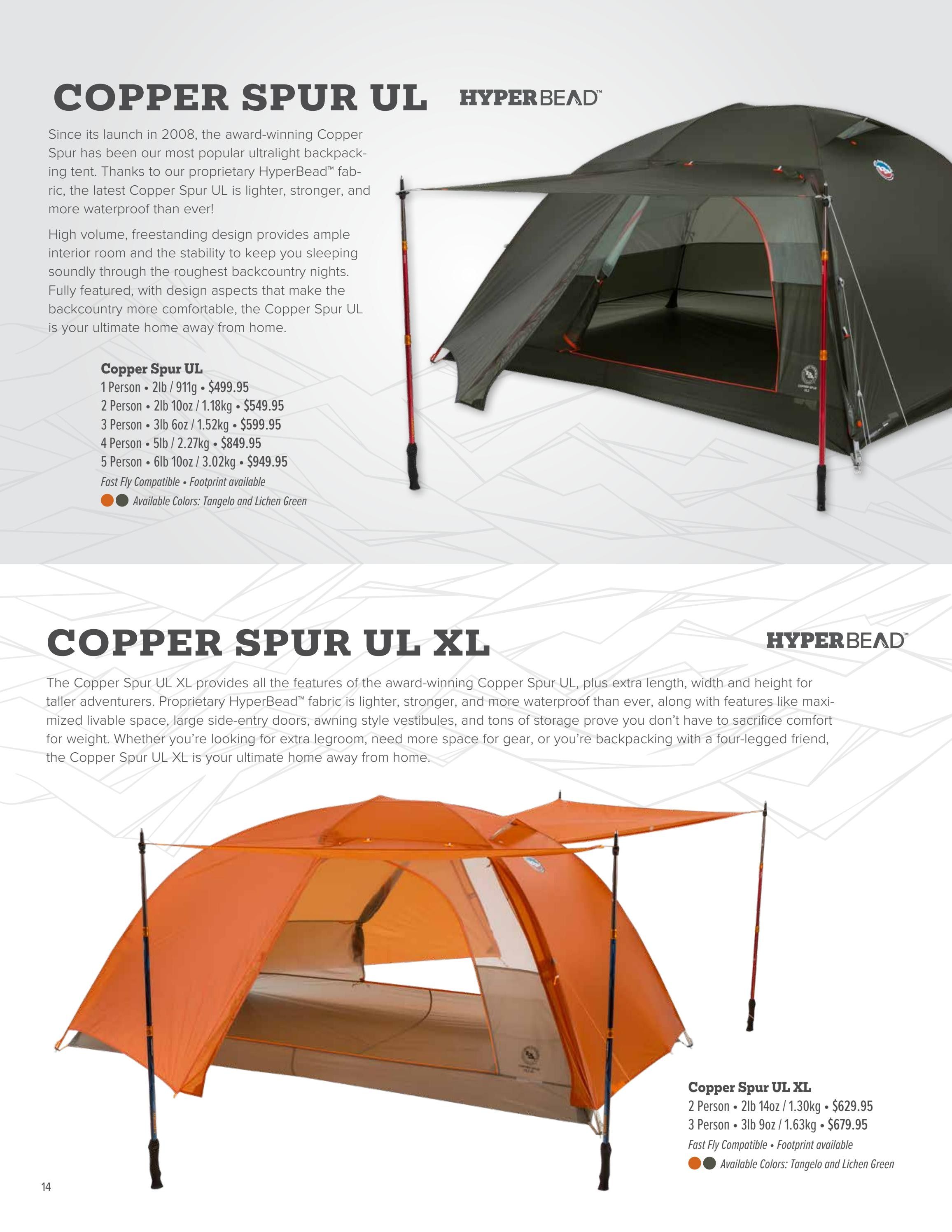 Big Agnes Annual Catalog Weekly Ad January 1 - December 31, 2026