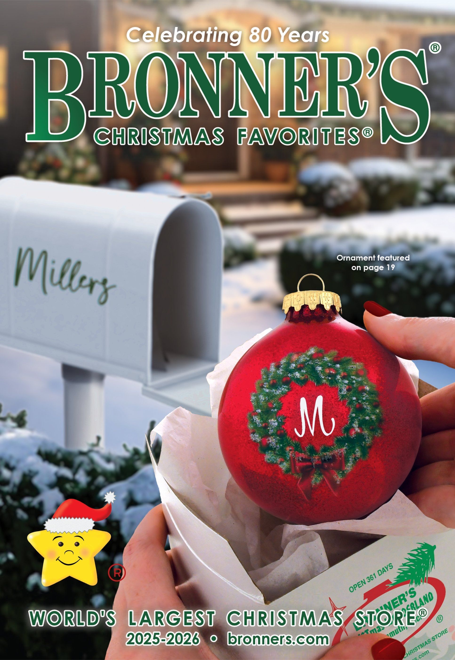 Bronner's Christmas Wonderland Christmas Favorites Catalog Weekly Ad July 1, 2025 - December 31, 2026