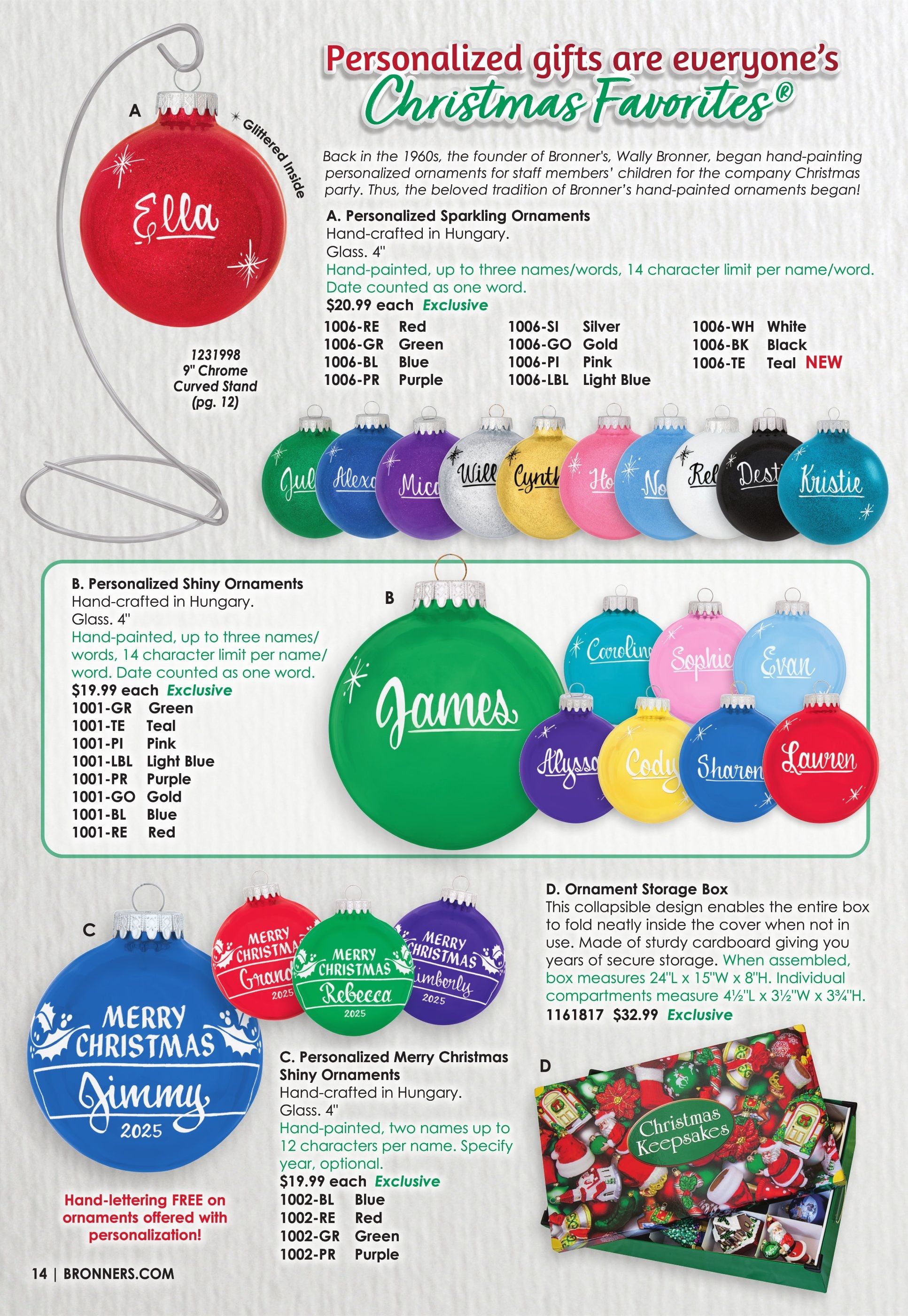 Bronner's Christmas Wonderland Christmas Favorites Catalog Weekly Ad July 1, 2025 - December 31, 2026