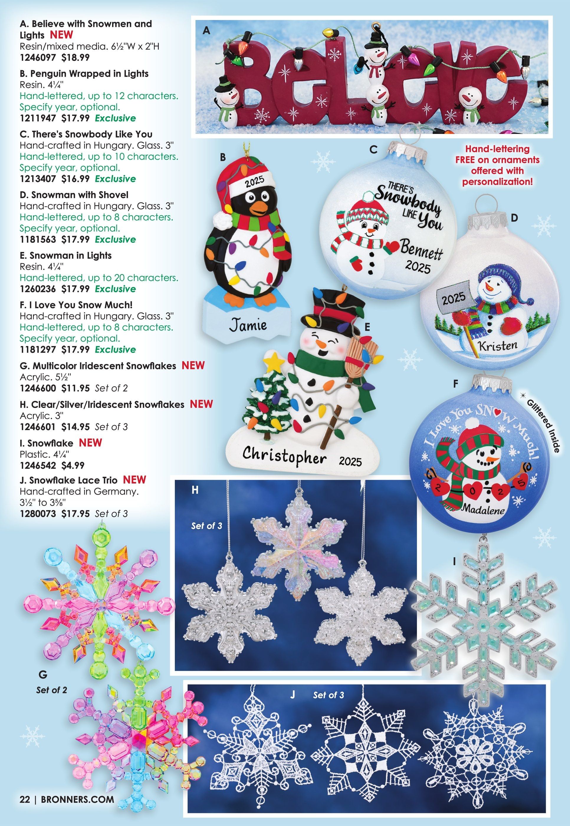 Bronner's Christmas Wonderland Christmas Favorites Catalog Weekly Ad July 1, 2025 - December 31, 2026