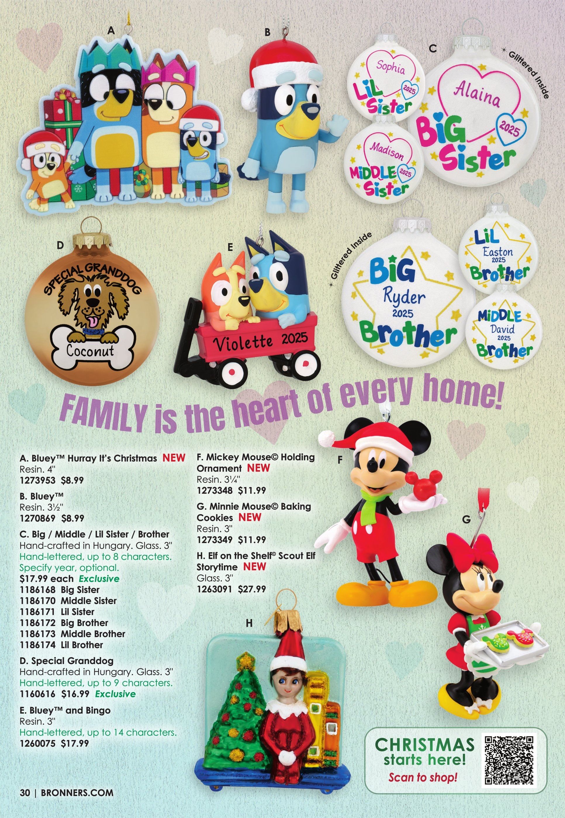 Bronner's Christmas Wonderland Christmas Favorites Catalog Weekly Ad July 1, 2025 - December 31, 2026