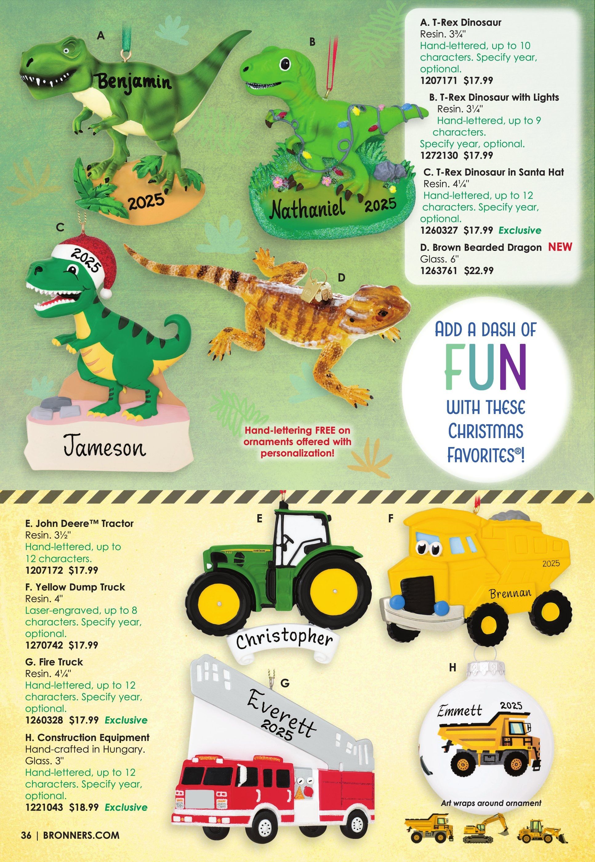Bronner's Christmas Wonderland Christmas Favorites Catalog Weekly Ad July 1, 2025 - December 31, 2026