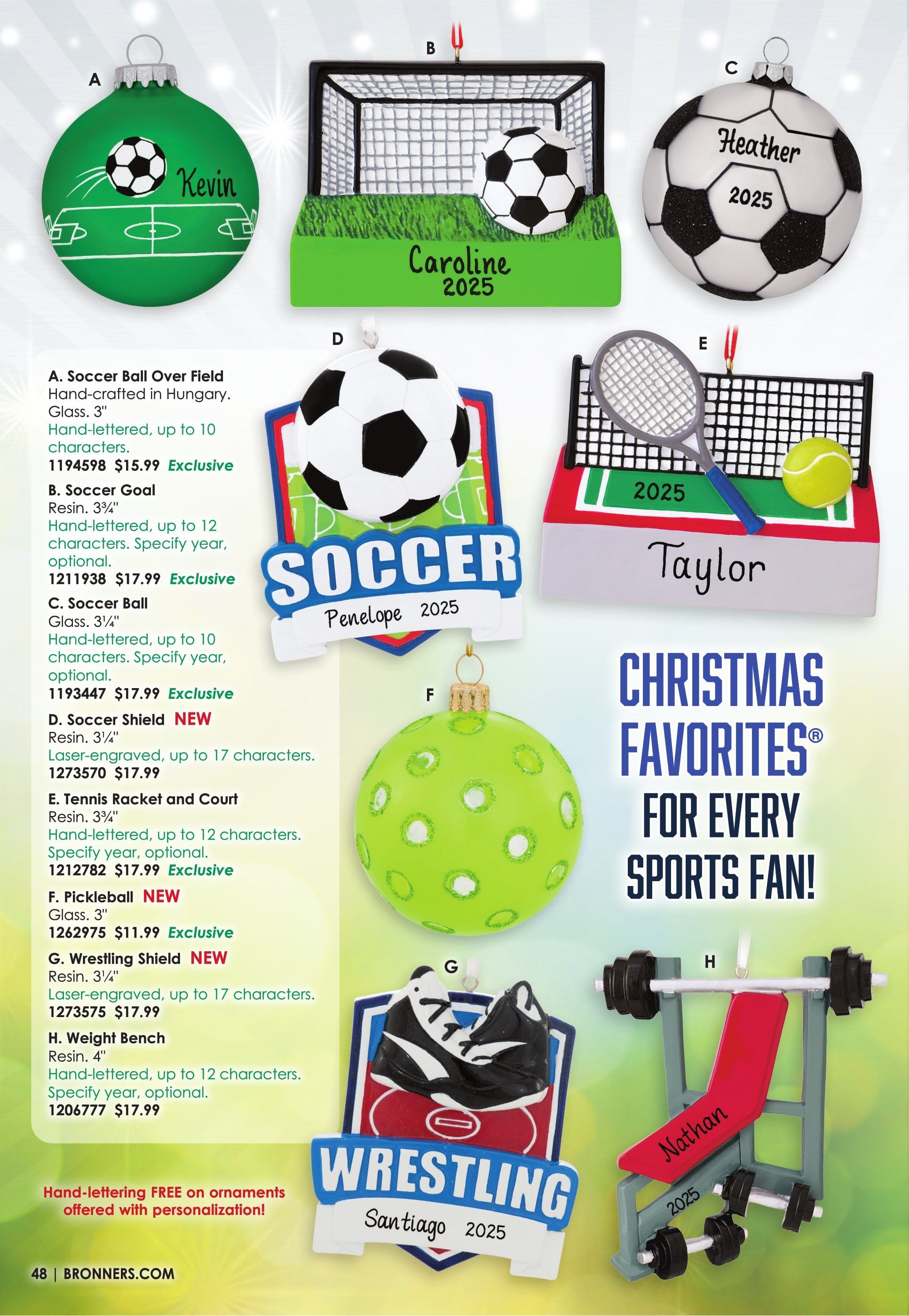 Bronner's Christmas Wonderland Christmas Favorites Catalog Weekly Ad July 1, 2025 - December 31, 2026