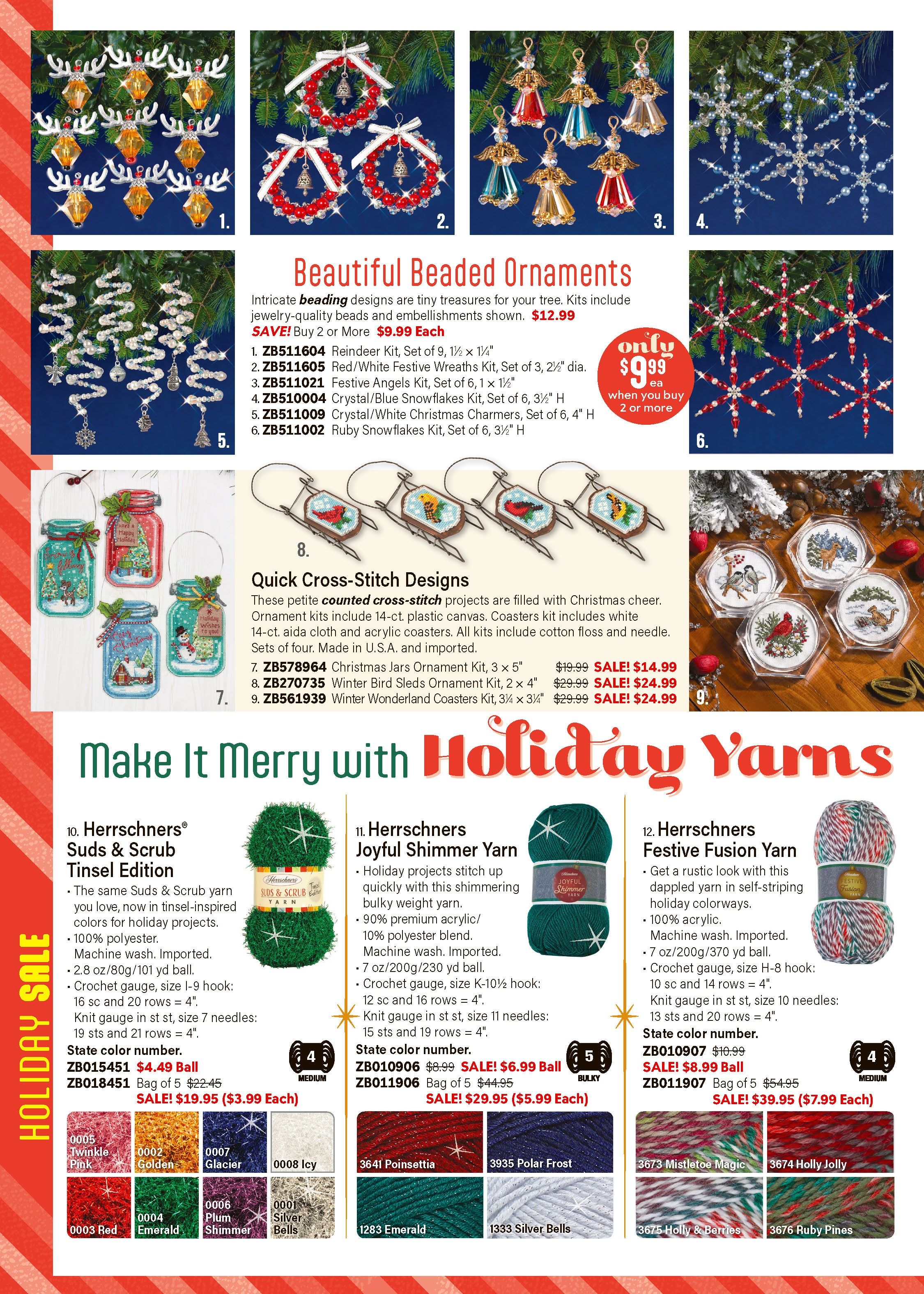 Herrschners Christmas Catalog Weekly Ad July 1 - December 31, 2026