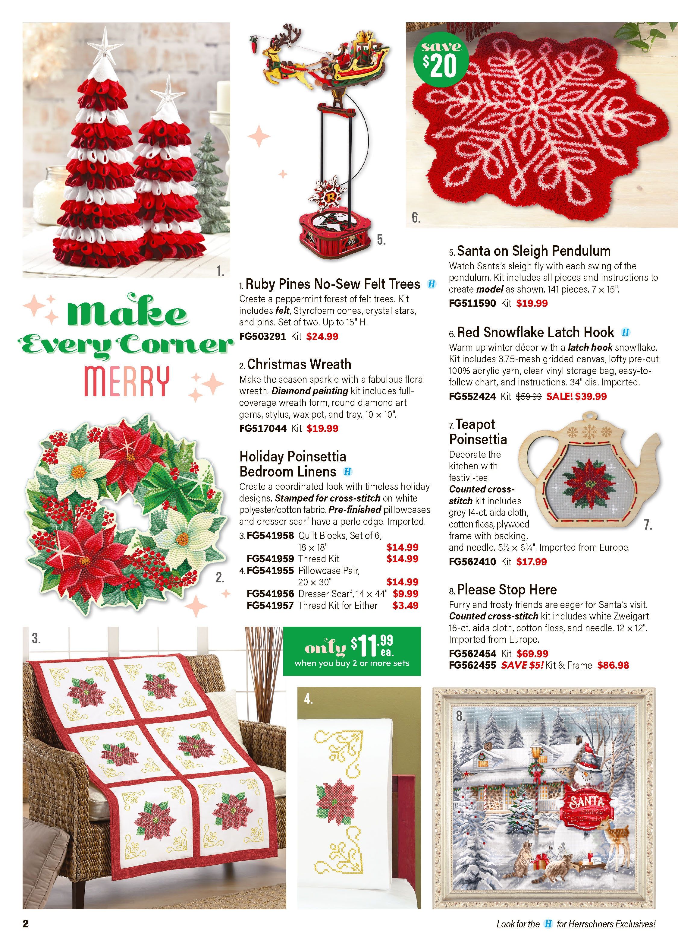 Herrschners Christmas Catalog Weekly Ad July 1 - December 31, 2026