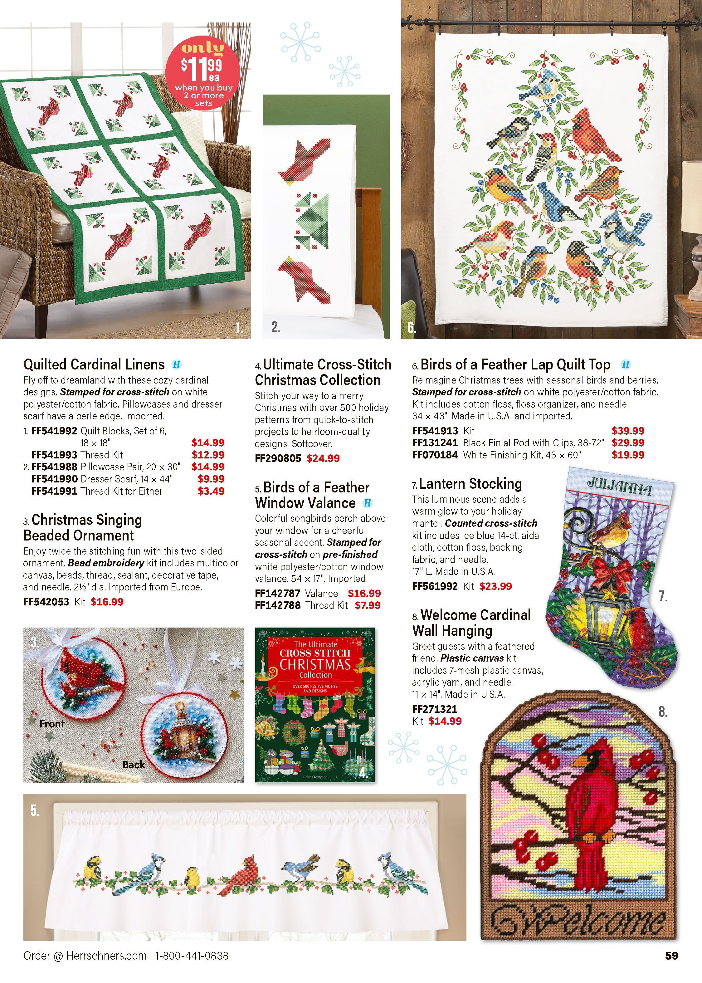 Herrschners Christmas Catalog Weekly Ad July 1 - December 31, 2026