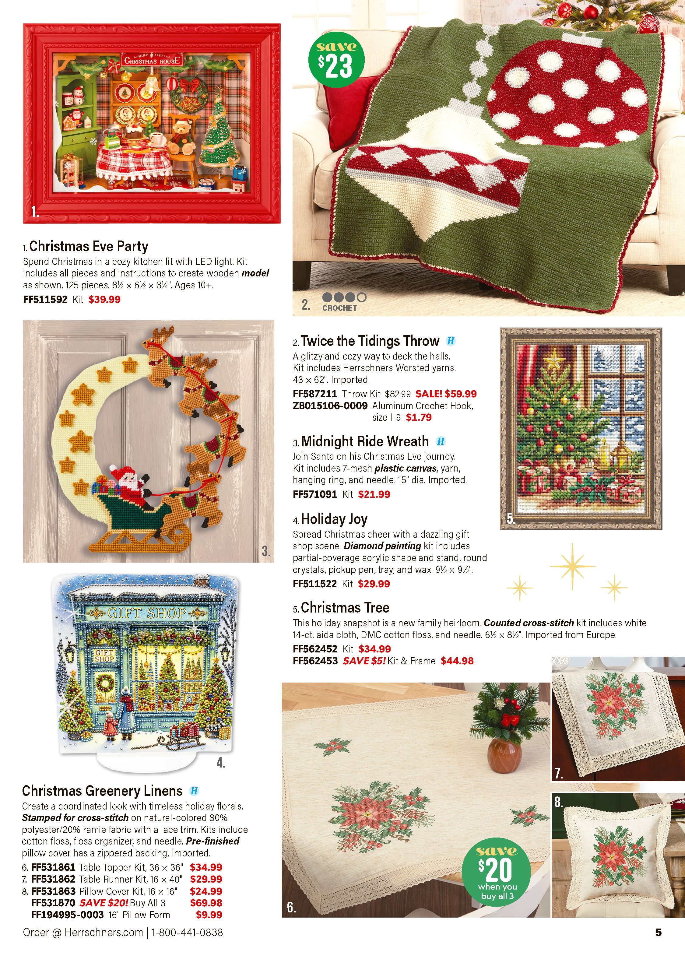 Herrschners Christmas Catalog Weekly Ad July 1 - December 31, 2026