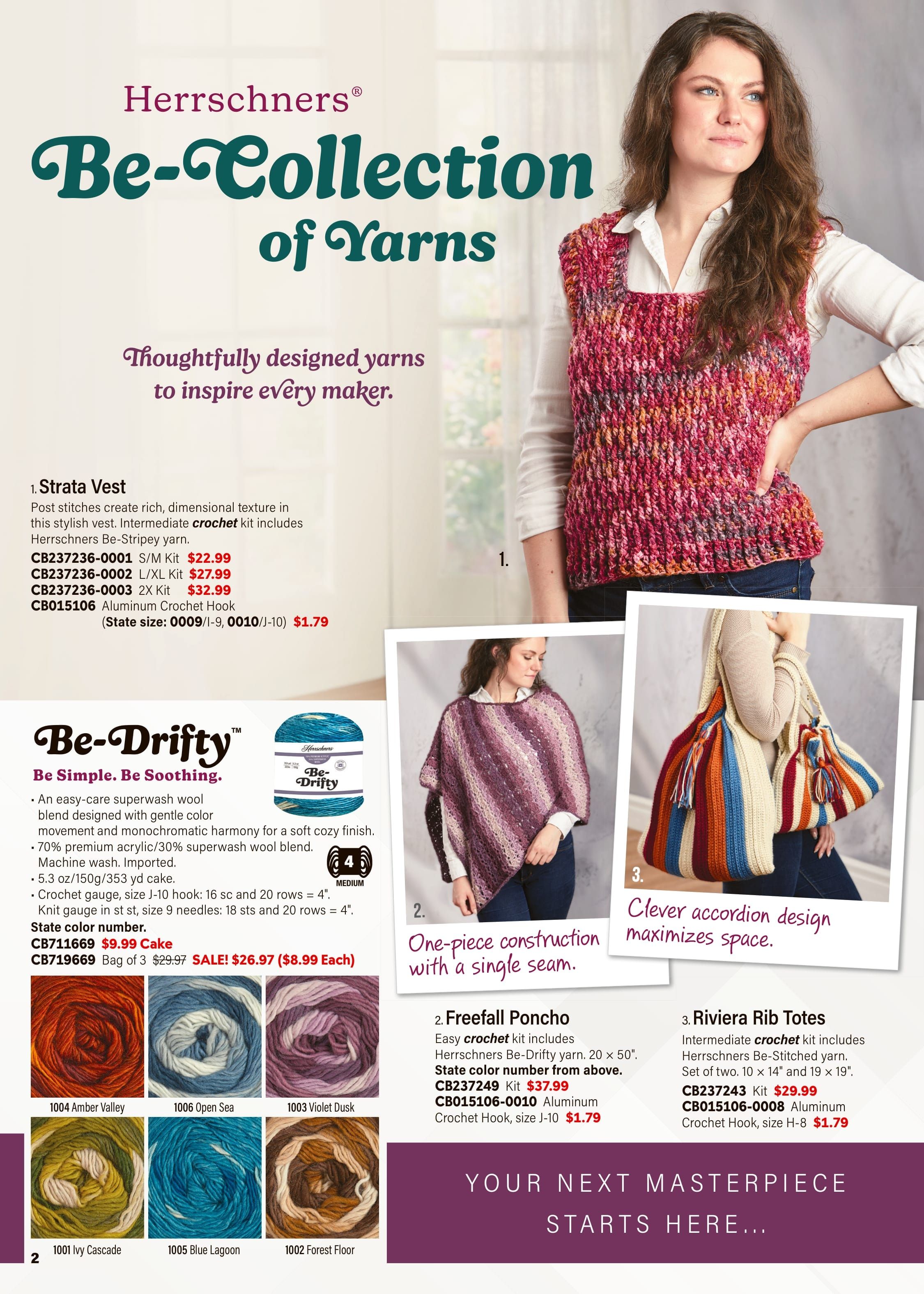 Herrschners Yarn, Crochet & Knit Catalog Weekly Ad July 1 - December 31, 2026