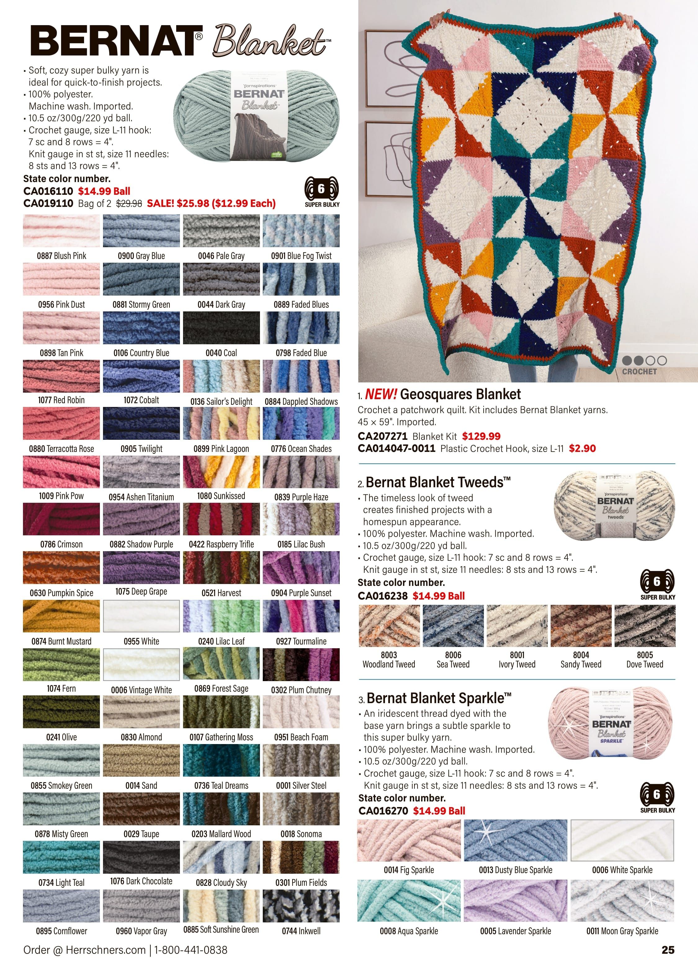 Herrschners Yarn, Crochet & Knit Catalog Weekly Ad July 1 - December 31, 2026