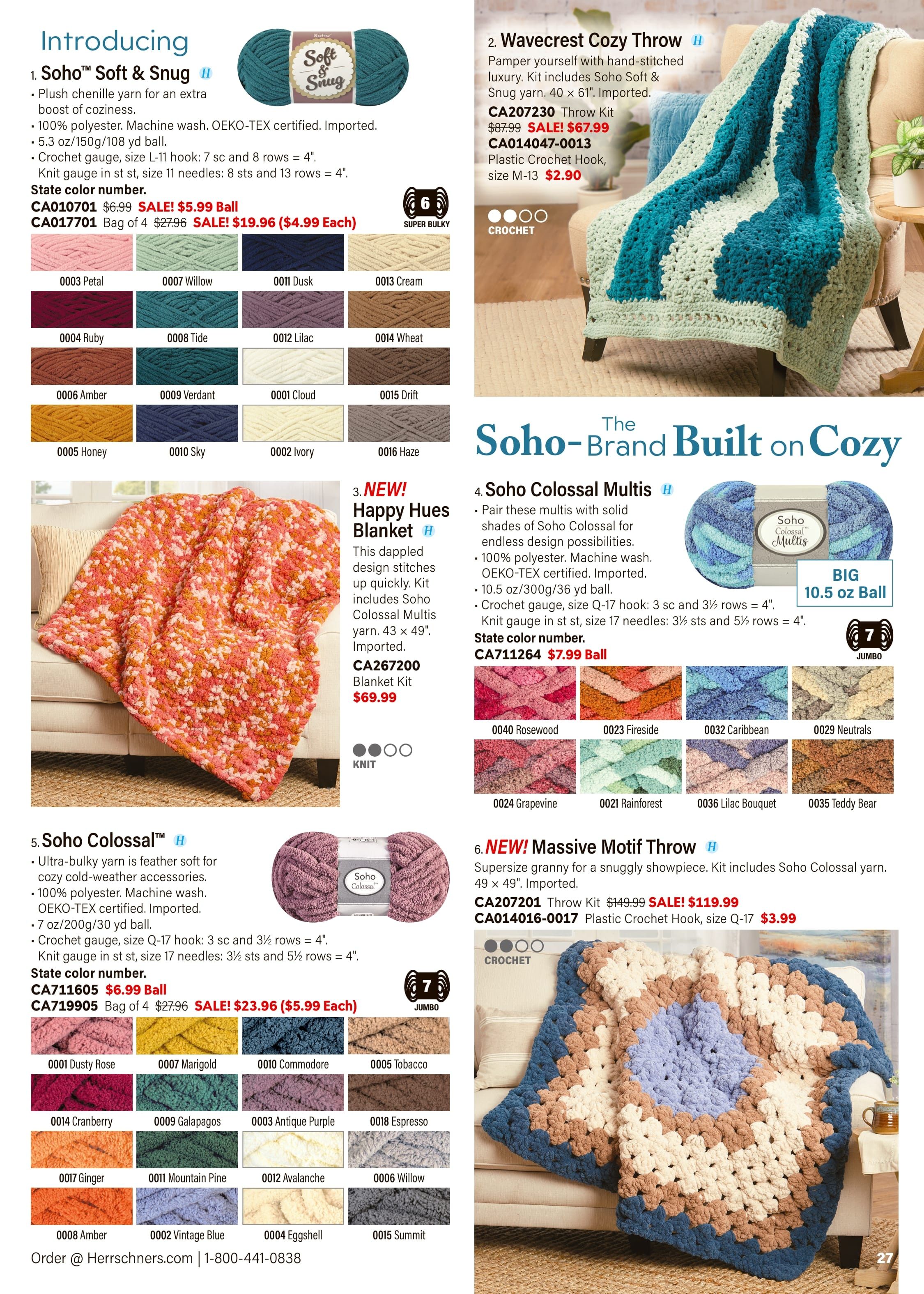 Herrschners Yarn, Crochet & Knit Catalog Weekly Ad July 1 - December 31, 2026