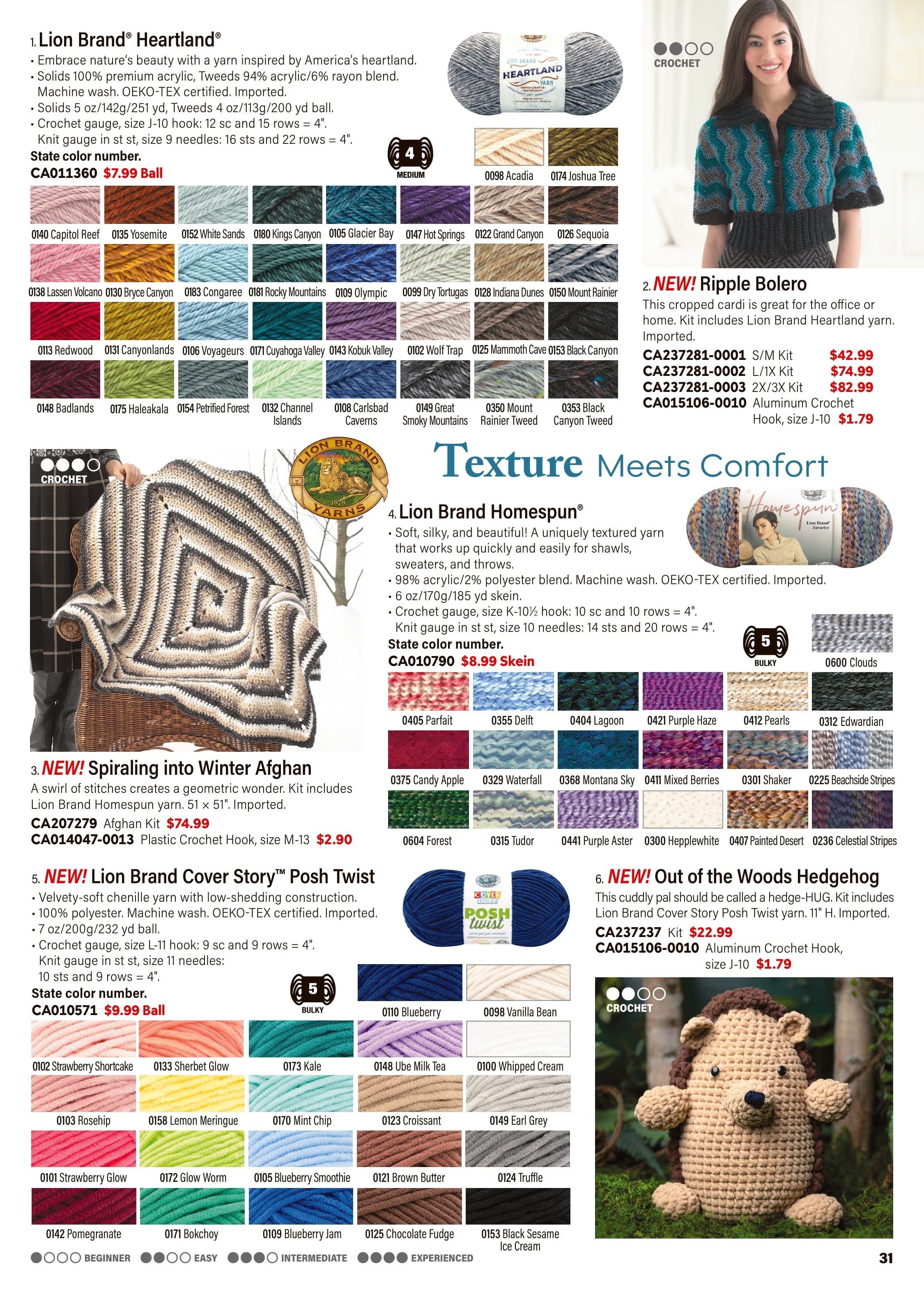 Herrschners Yarn, Crochet & Knit Catalog Weekly Ad July 1 - December 31, 2026