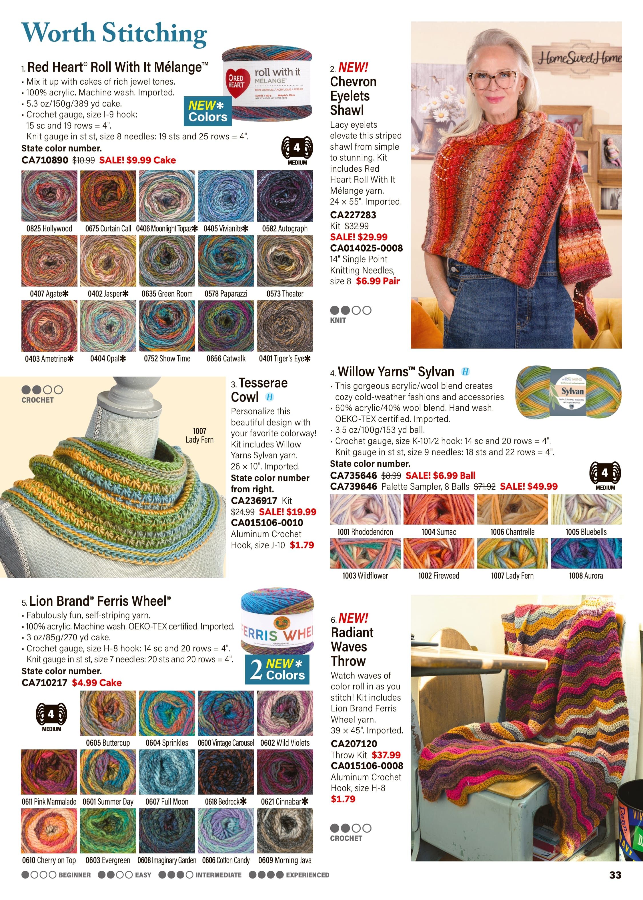 Herrschners Yarn, Crochet & Knit Catalog Weekly Ad July 1 - December 31, 2026