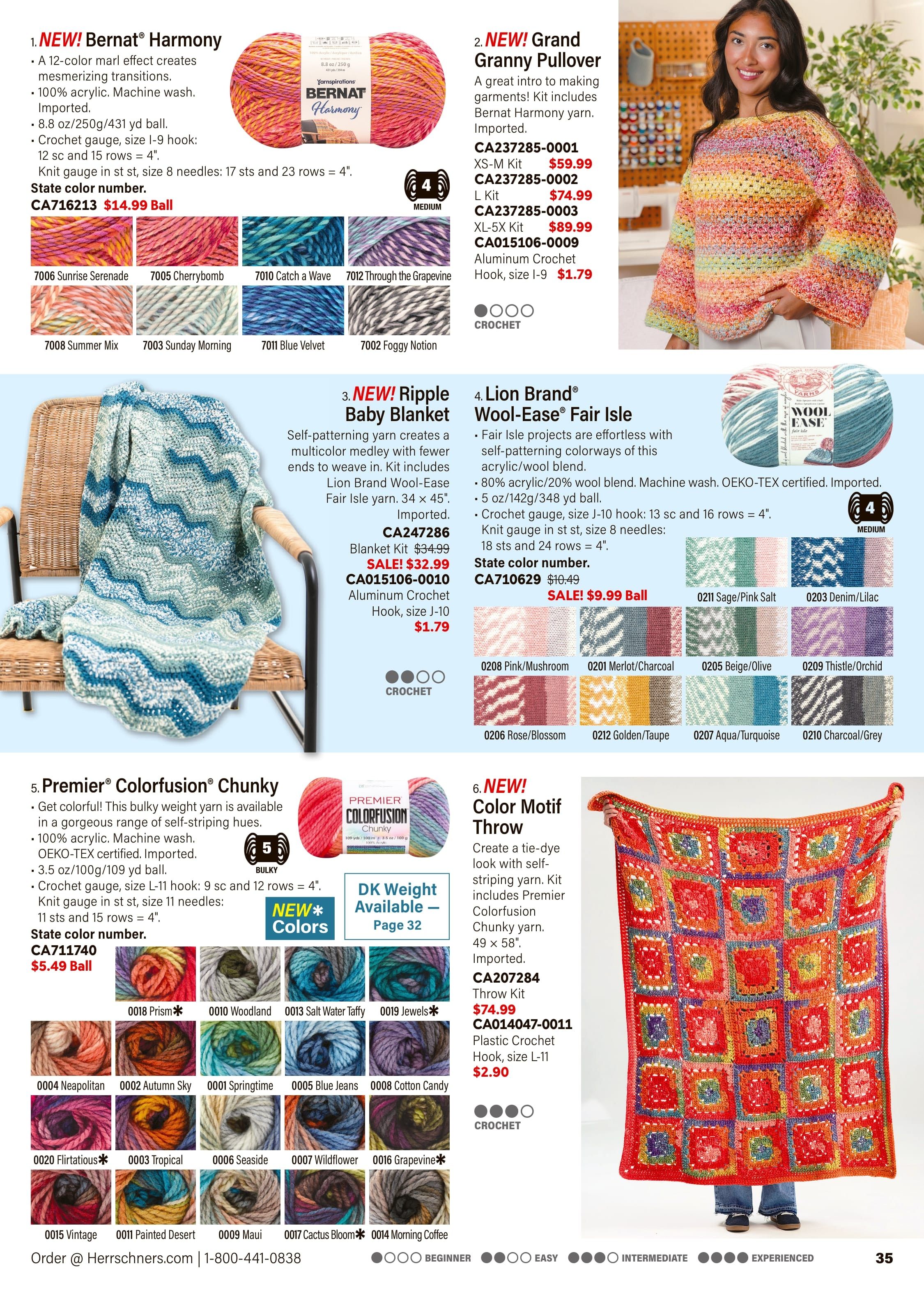 Herrschners Yarn, Crochet & Knit Catalog Weekly Ad July 1 - December 31, 2026