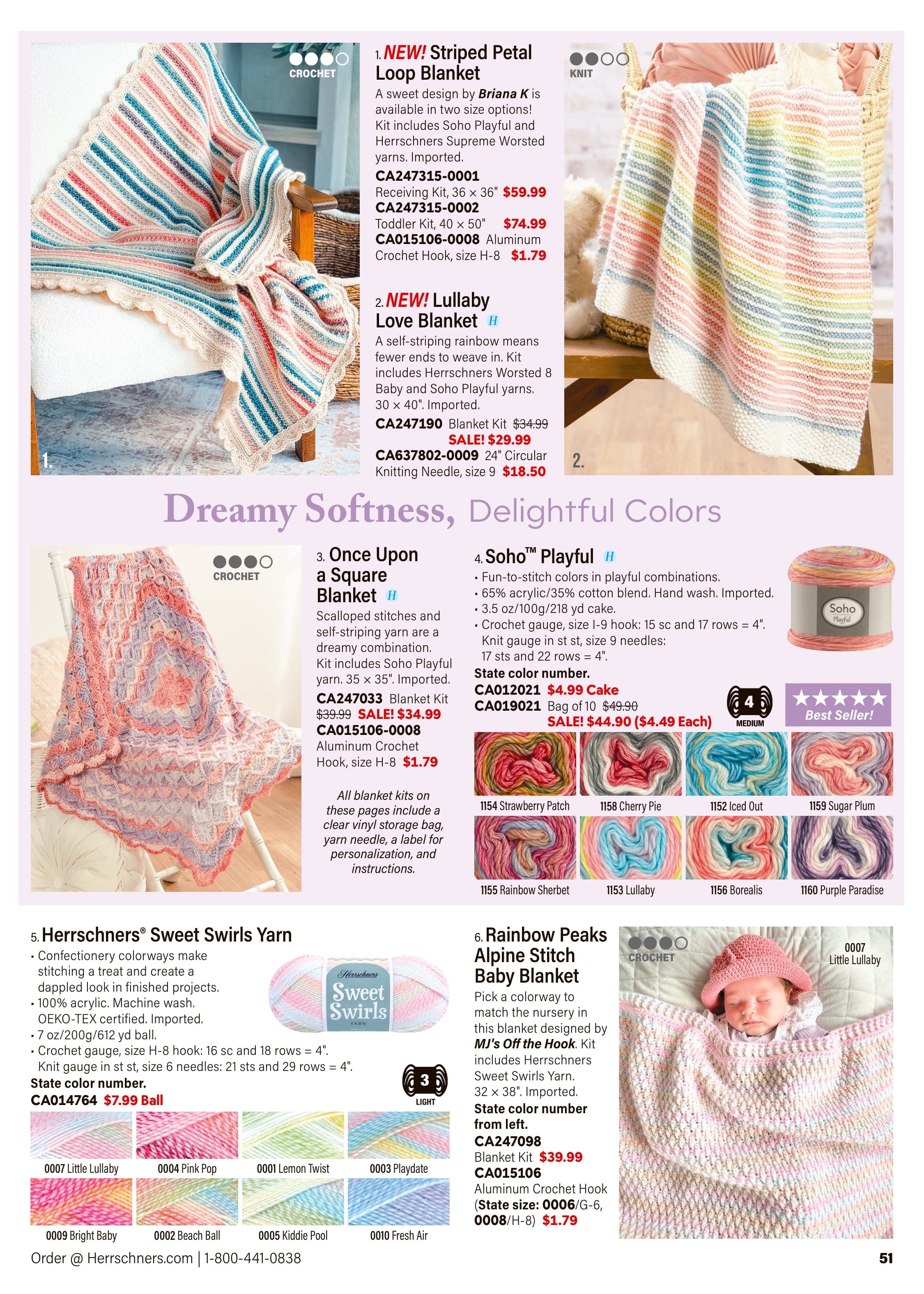 Herrschners Yarn, Crochet & Knit Catalog Weekly Ad July 1 - December 31, 2026