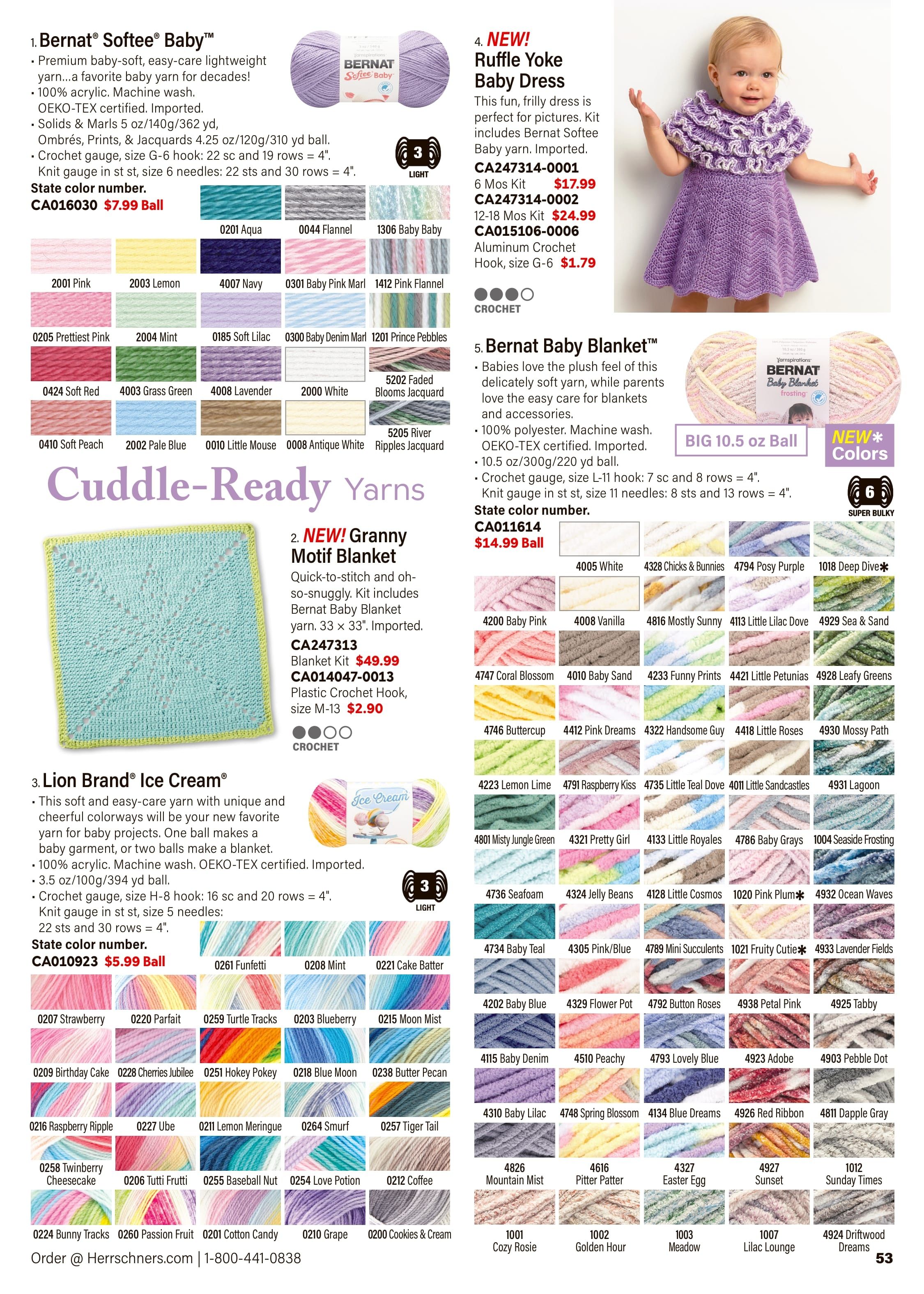 Herrschners Yarn, Crochet & Knit Catalog Weekly Ad July 1 - December 31, 2026
