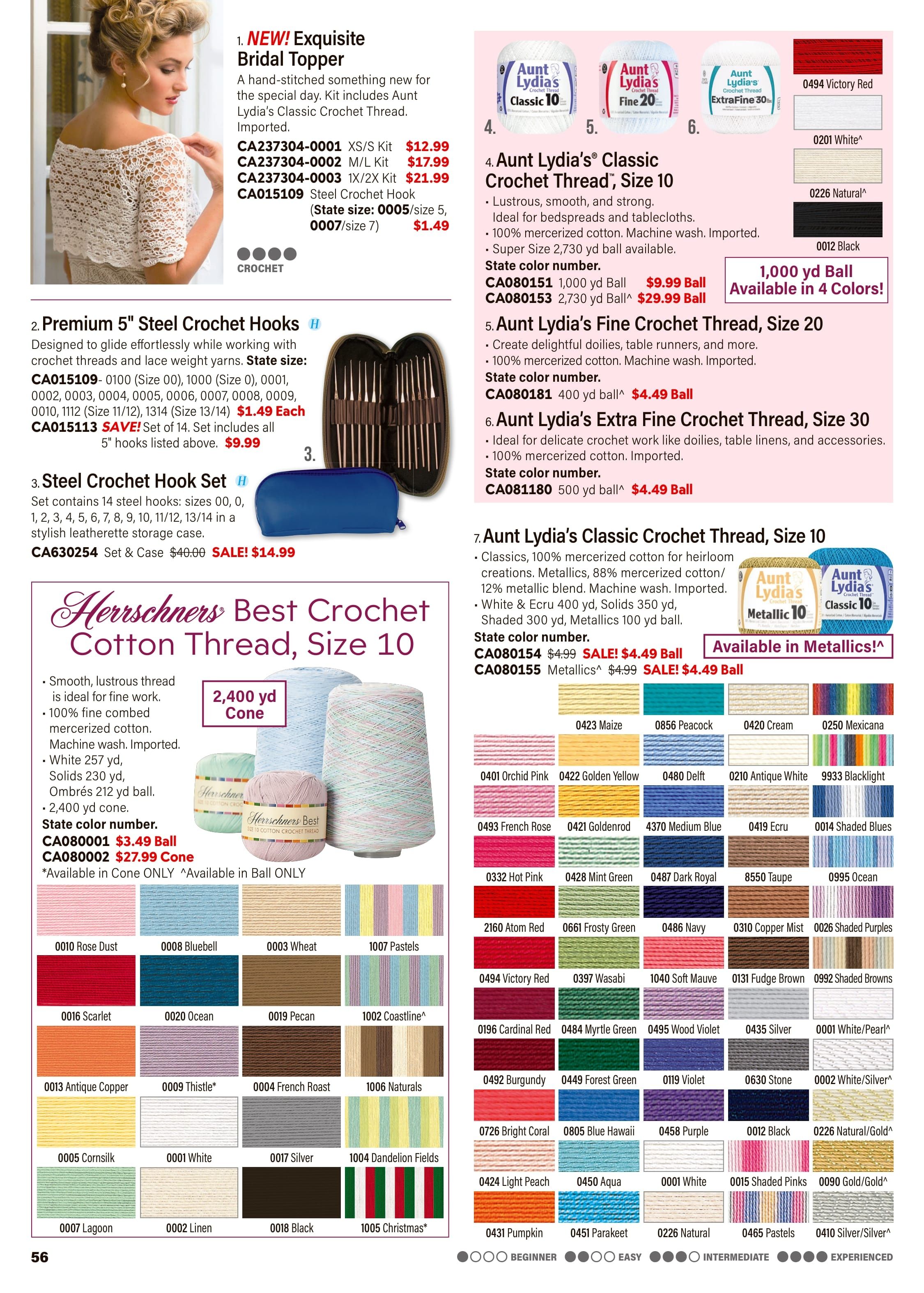 Herrschners Yarn, Crochet & Knit Catalog Weekly Ad July 1 - December 31, 2026