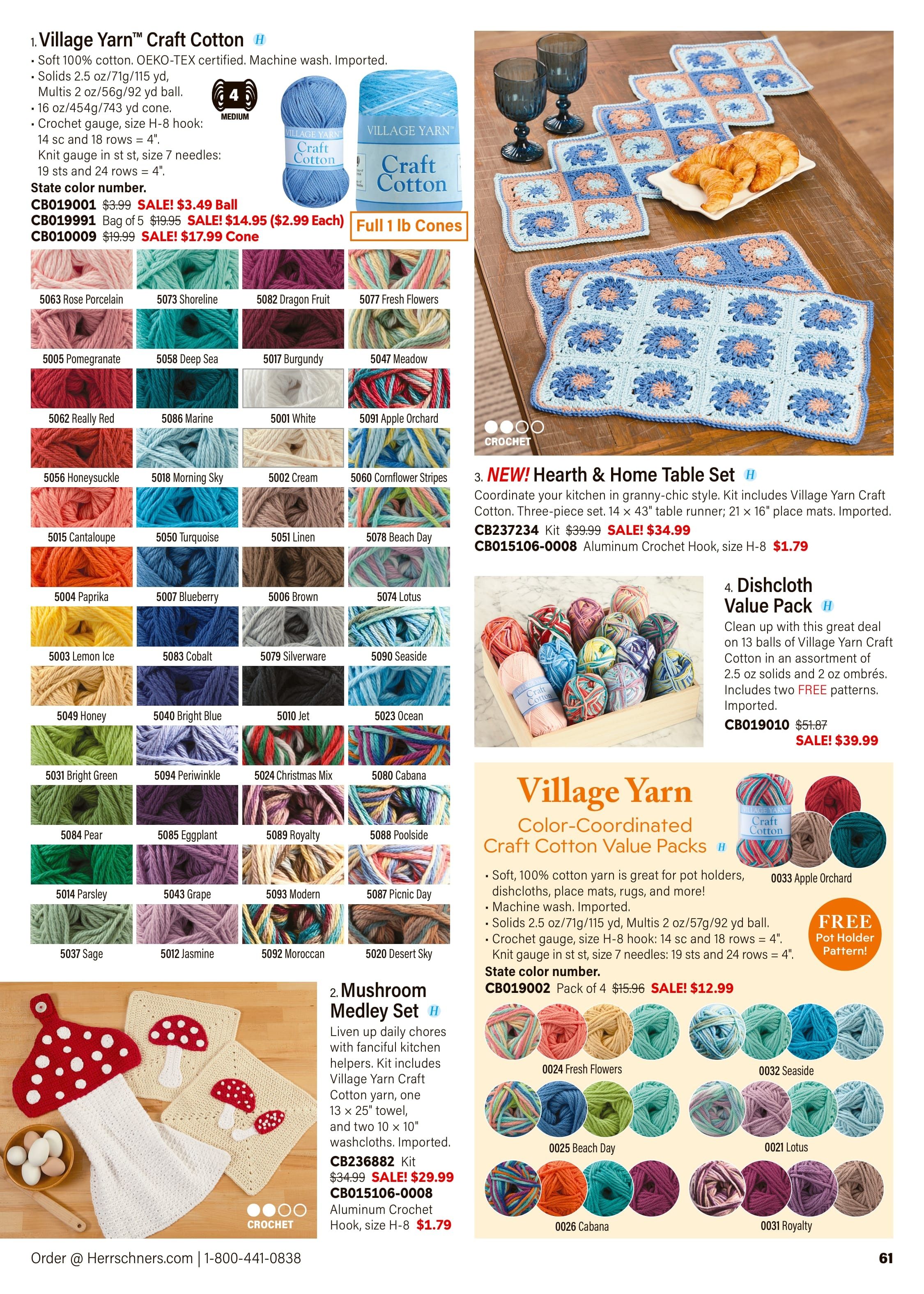 Herrschners Yarn, Crochet & Knit Catalog Weekly Ad July 1 - December 31, 2026