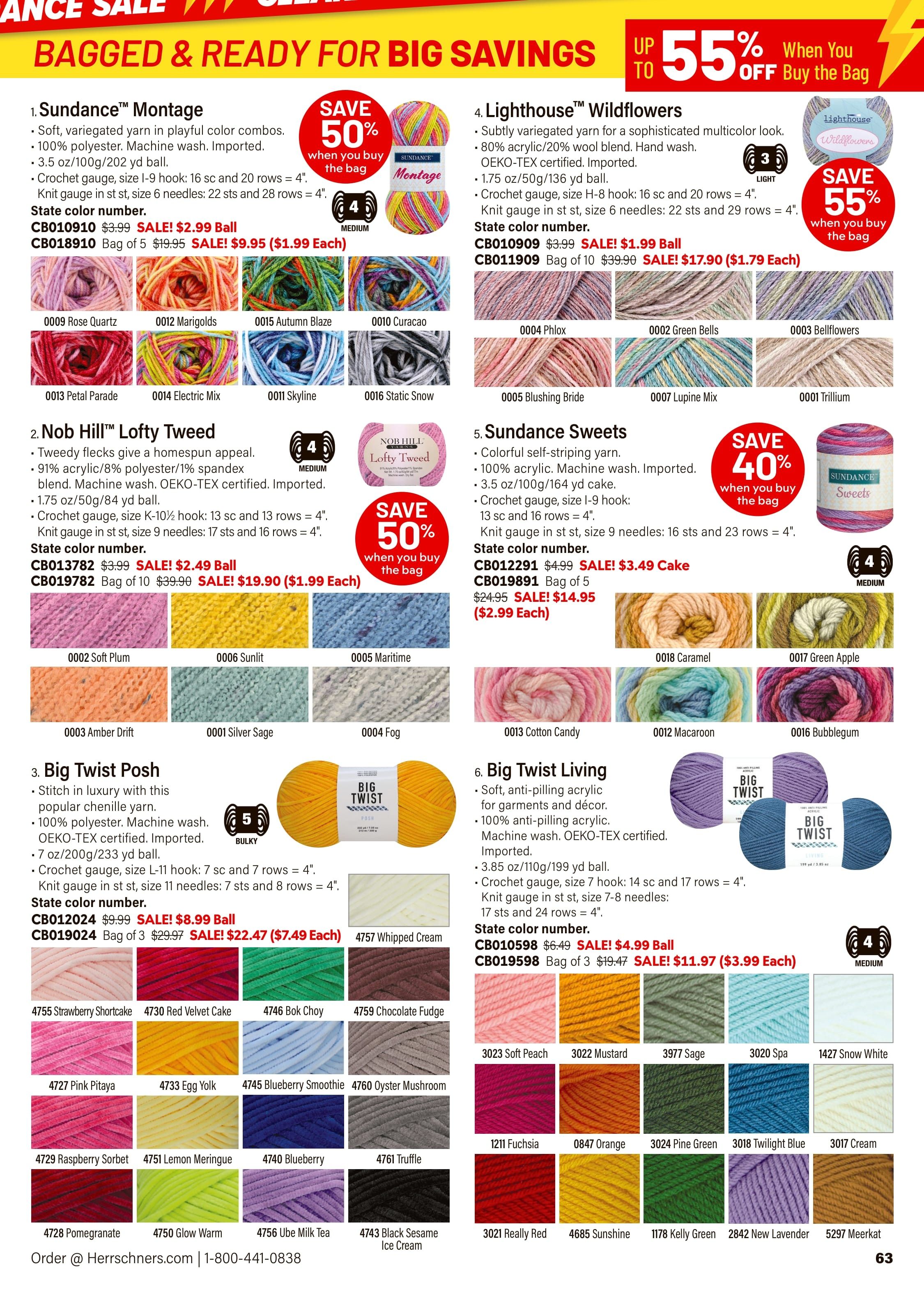 Herrschners Yarn, Crochet & Knit Catalog Weekly Ad July 1 - December 31, 2026