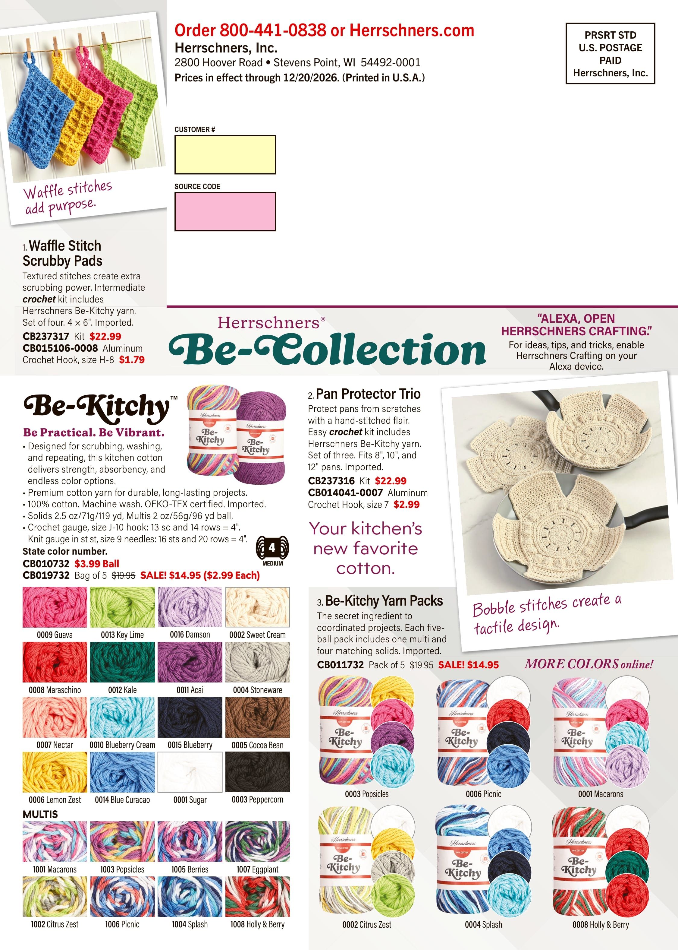 Herrschners Yarn, Crochet & Knit Catalog Weekly Ad July 1 - December 31, 2026