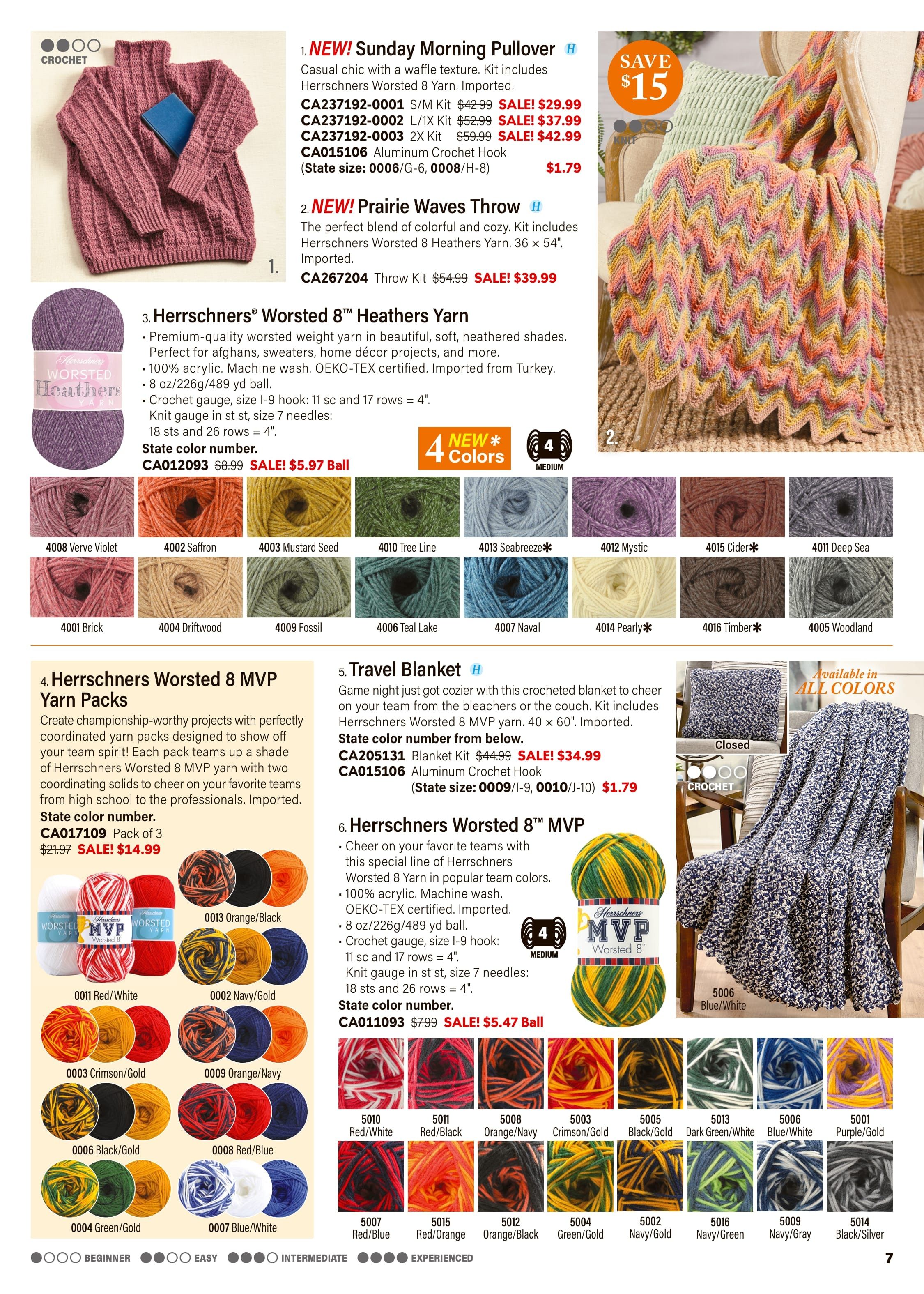 Herrschners Yarn, Crochet & Knit Catalog Weekly Ad July 1 - December 31, 2026