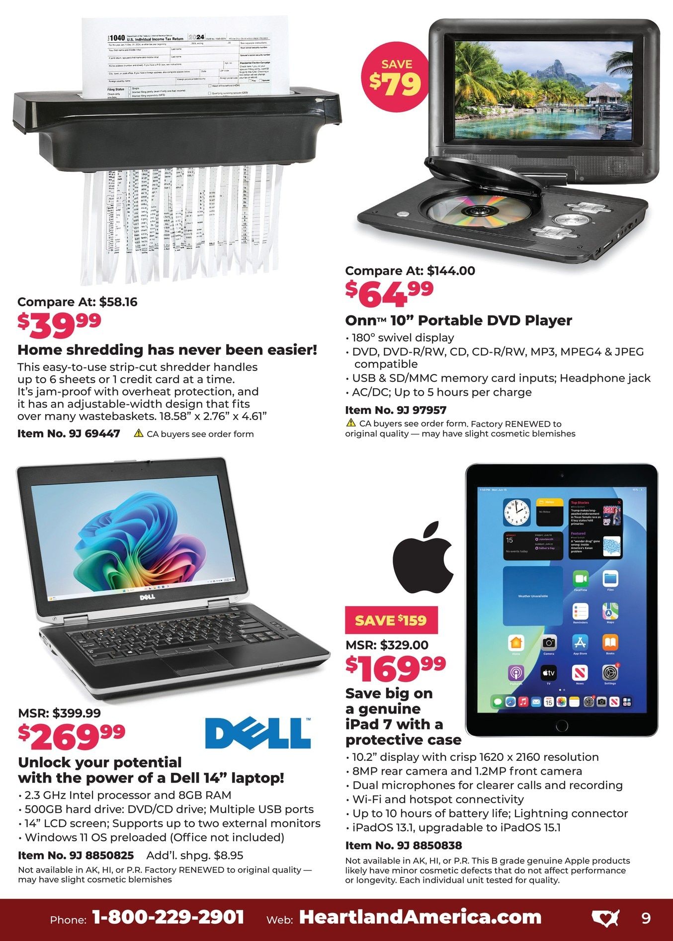 Heartland America Online Catalog Weekly Ad July 20 - November 16, 2026