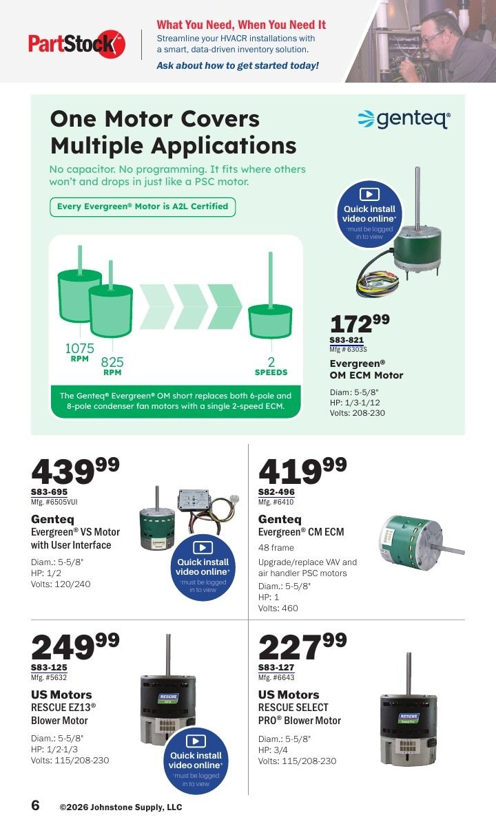 Johnstone Supply Weekly Ad August 1 - 31, 2026