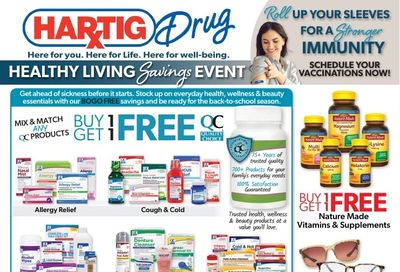 Hartig Drug (201 1st Street W, Independence, IA) Independence Weekly Ad August 12 - September 1, 2026