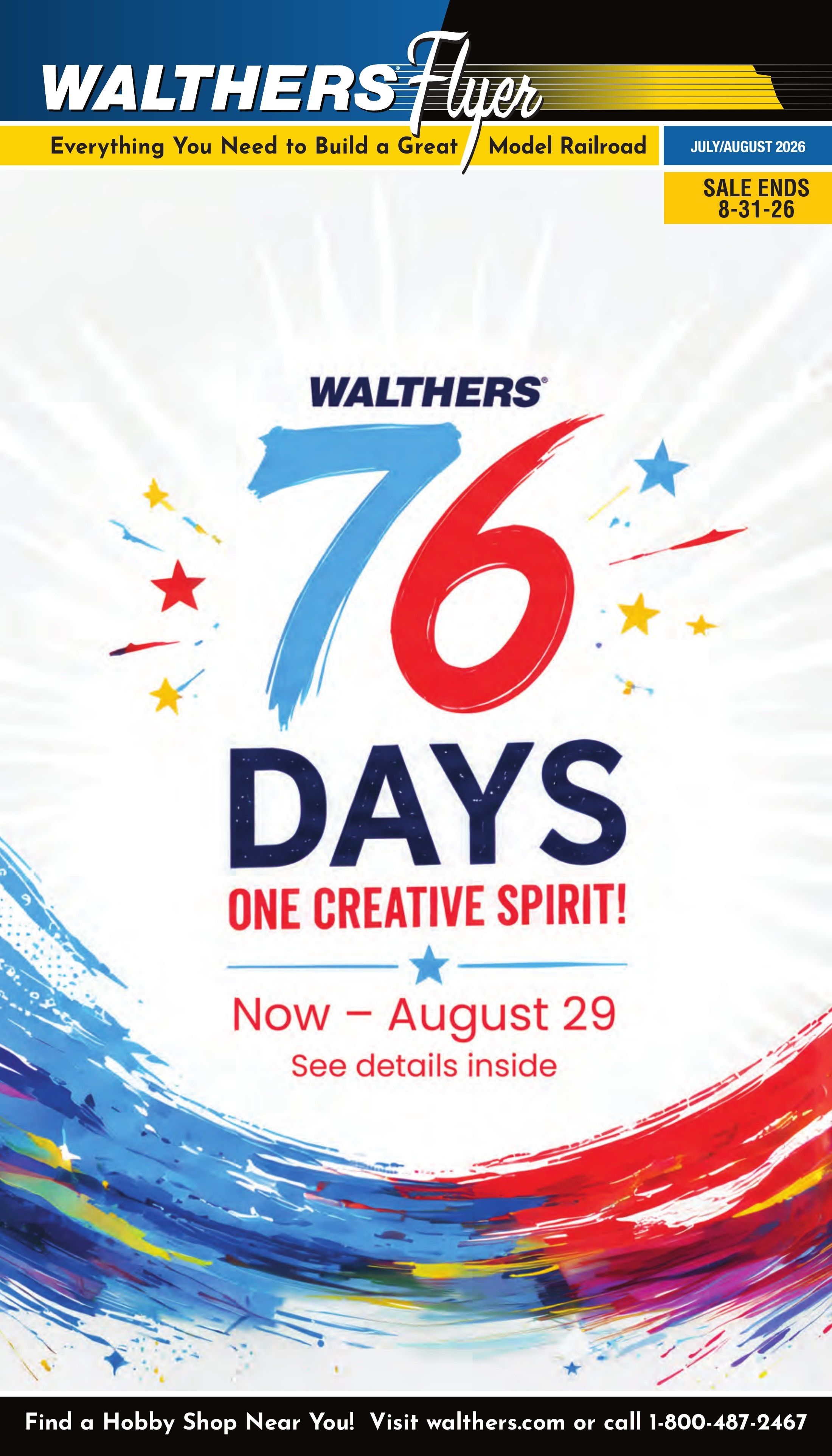 Walthers July/August Weekly Ad July 1 - August 31, 2026