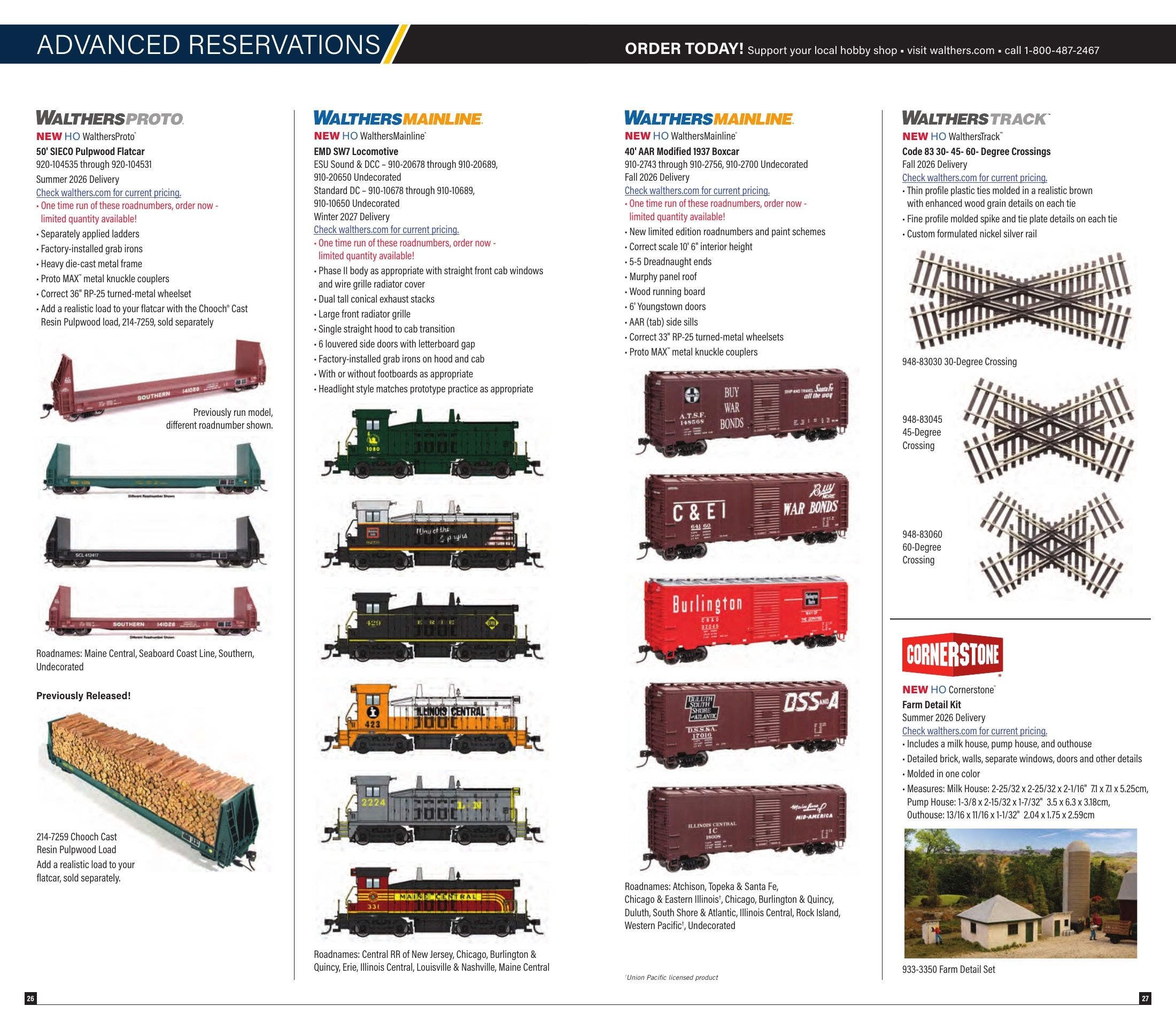 Walthers July/August Weekly Ad July 1 - August 31, 2026