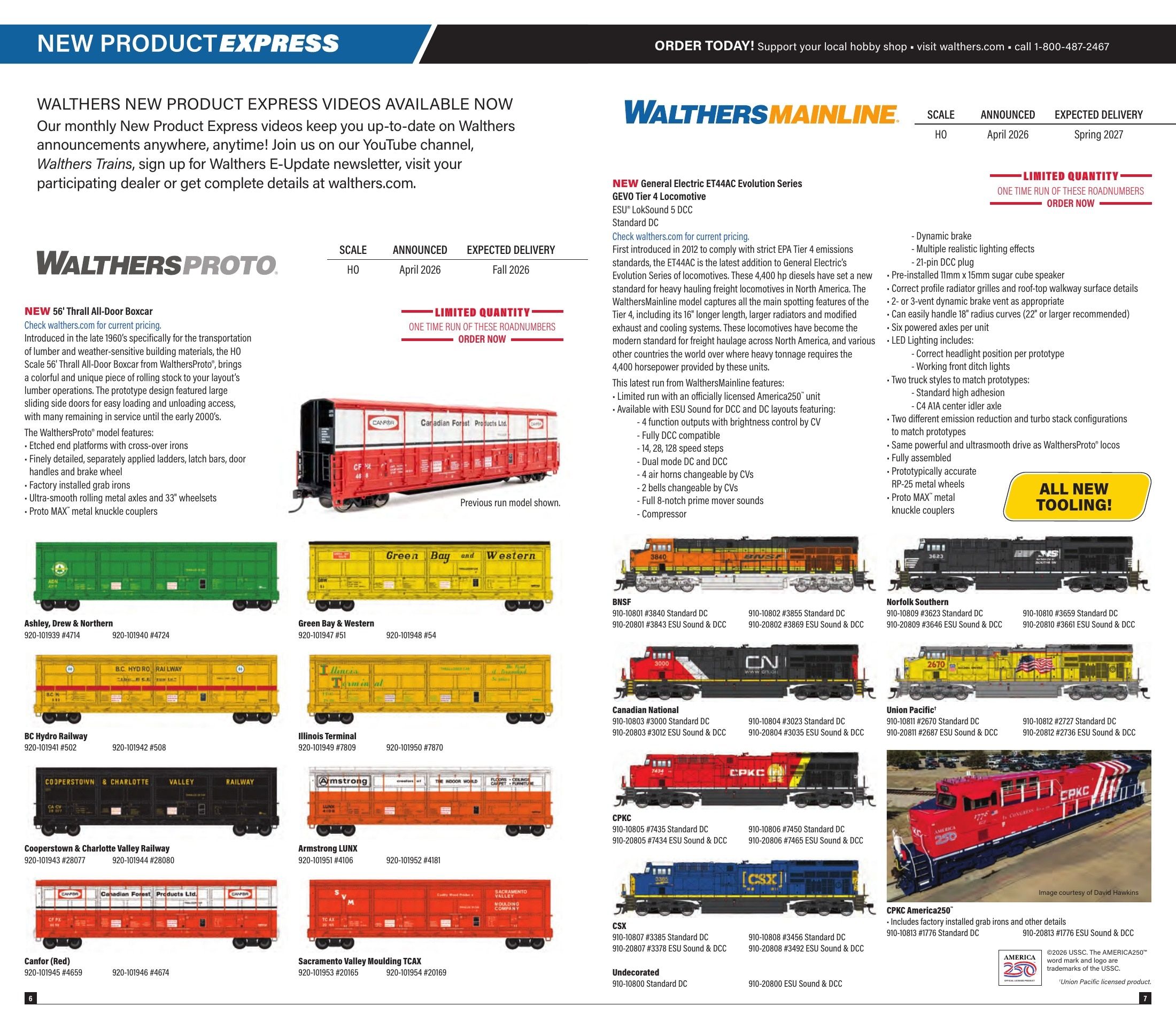 Walthers July/August Weekly Ad July 1 - August 31, 2026