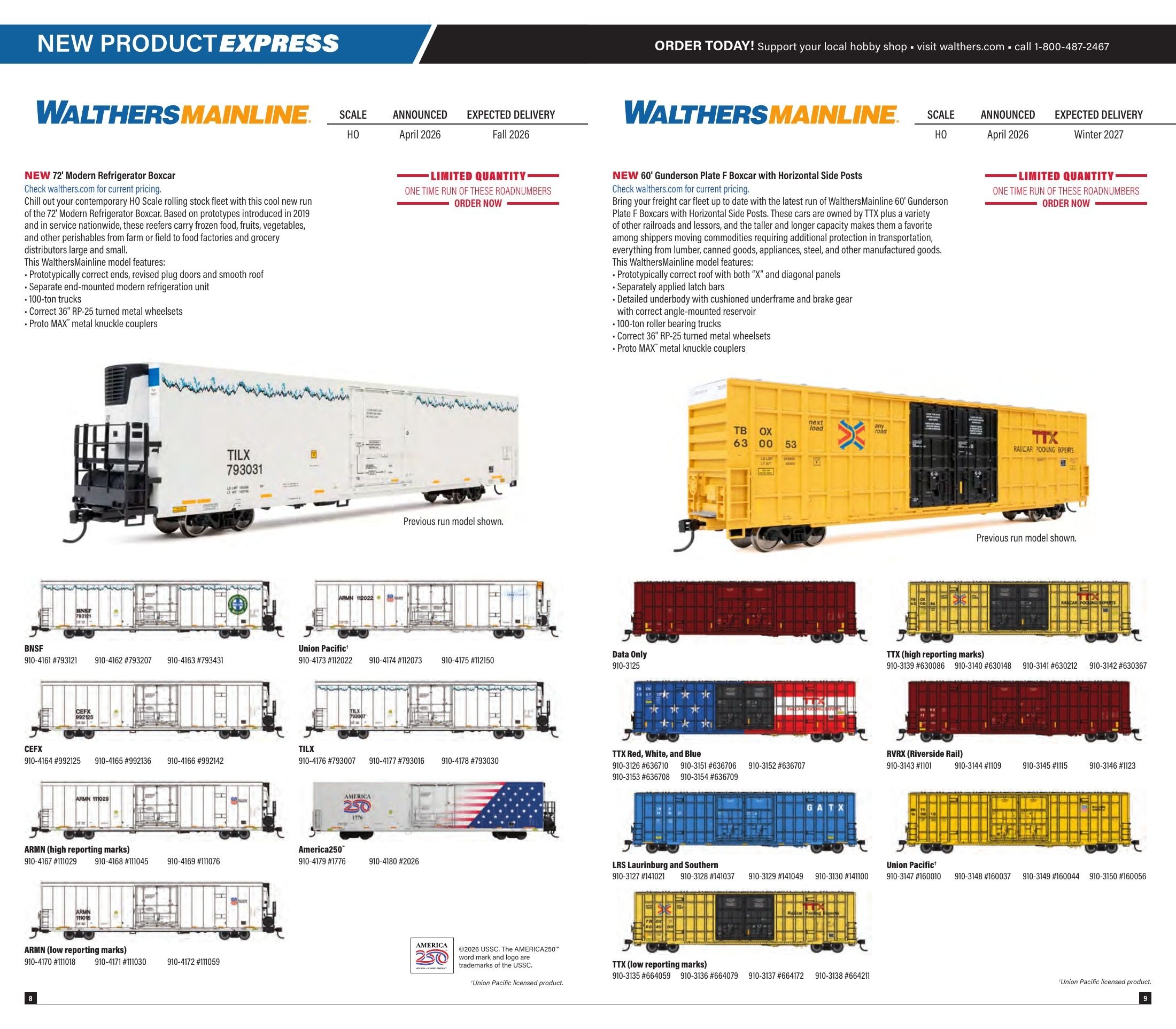 Walthers July/August Weekly Ad July 1 - August 31, 2026