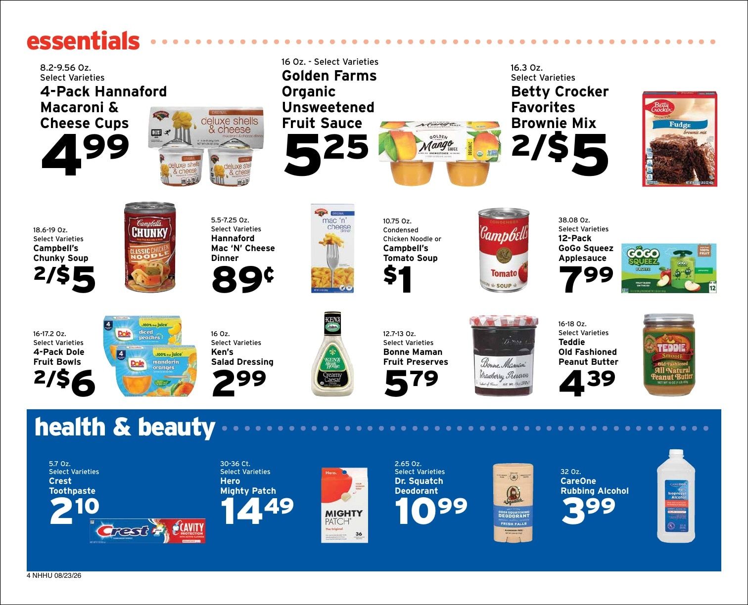 Hunter's Shop 'n Save Weekly Ad August 23 - 29, 2026