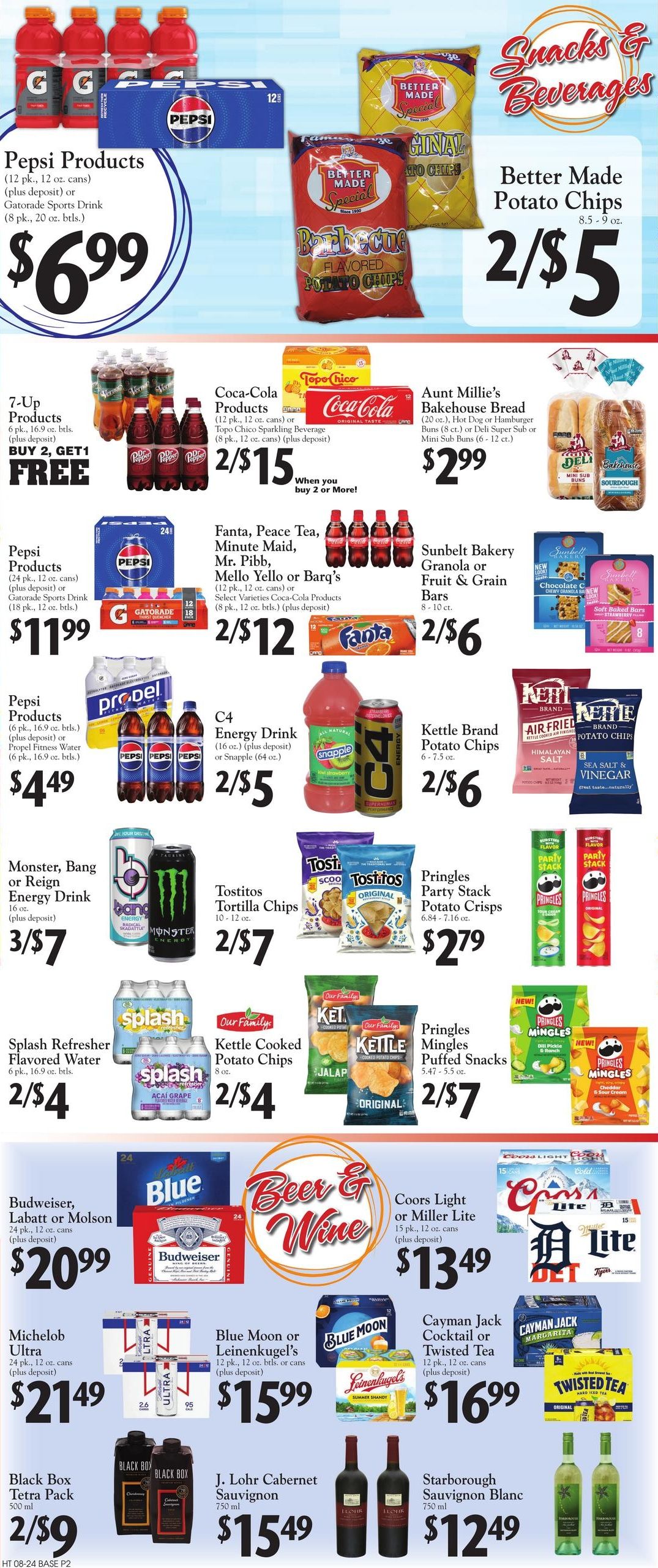 Food Town Temperance (Erie–Temperance Area, MI) Weekly Ad August 24 - September 6, 2026