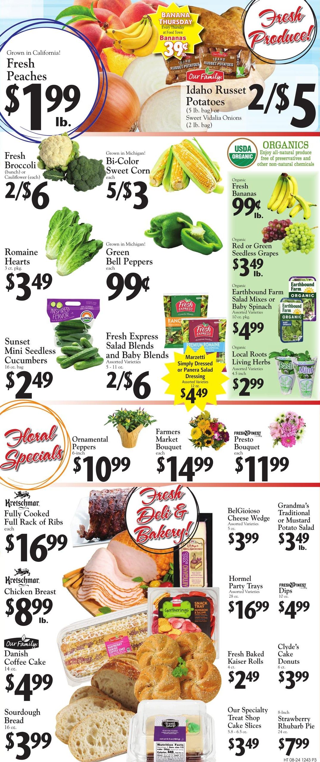 Food Town Temperance (Erie–Temperance Area, MI) Weekly Ad August 24 - September 6, 2026