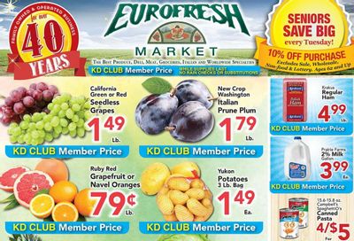 Eurofresh Market Weekly Ad August 19 - 25, 2026