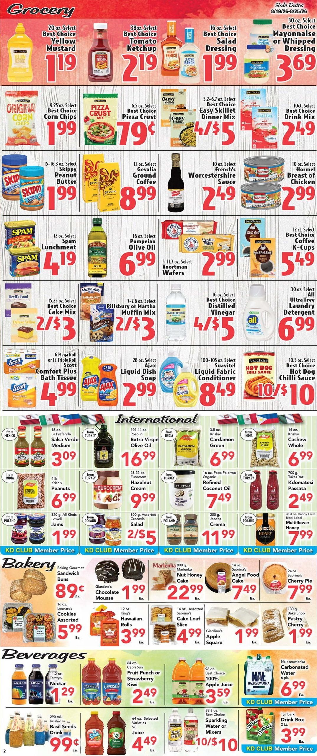 Eurofresh Market Weekly Ad August 19 - 25, 2026
