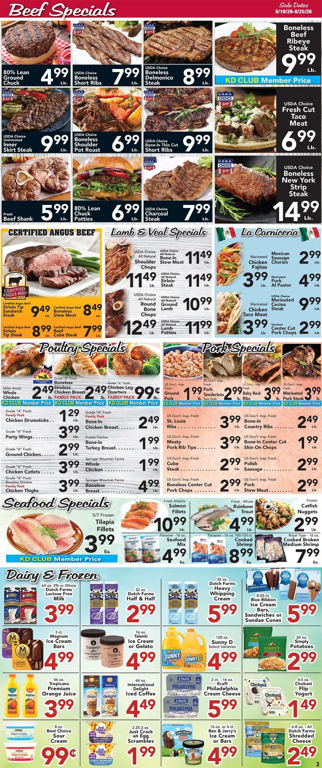 Eurofresh Market Weekly Ad August 19 - 25, 2026
