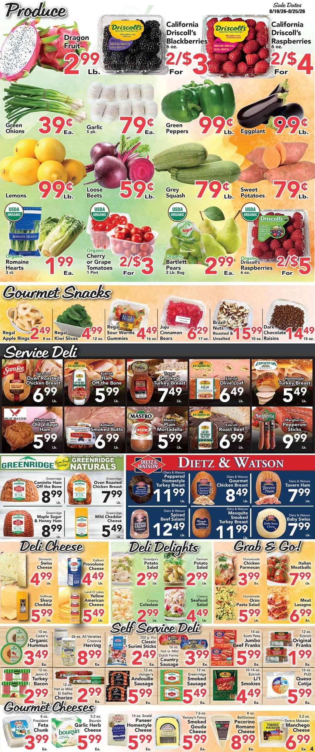 Eurofresh Market Weekly Ad August 19 - 25, 2026