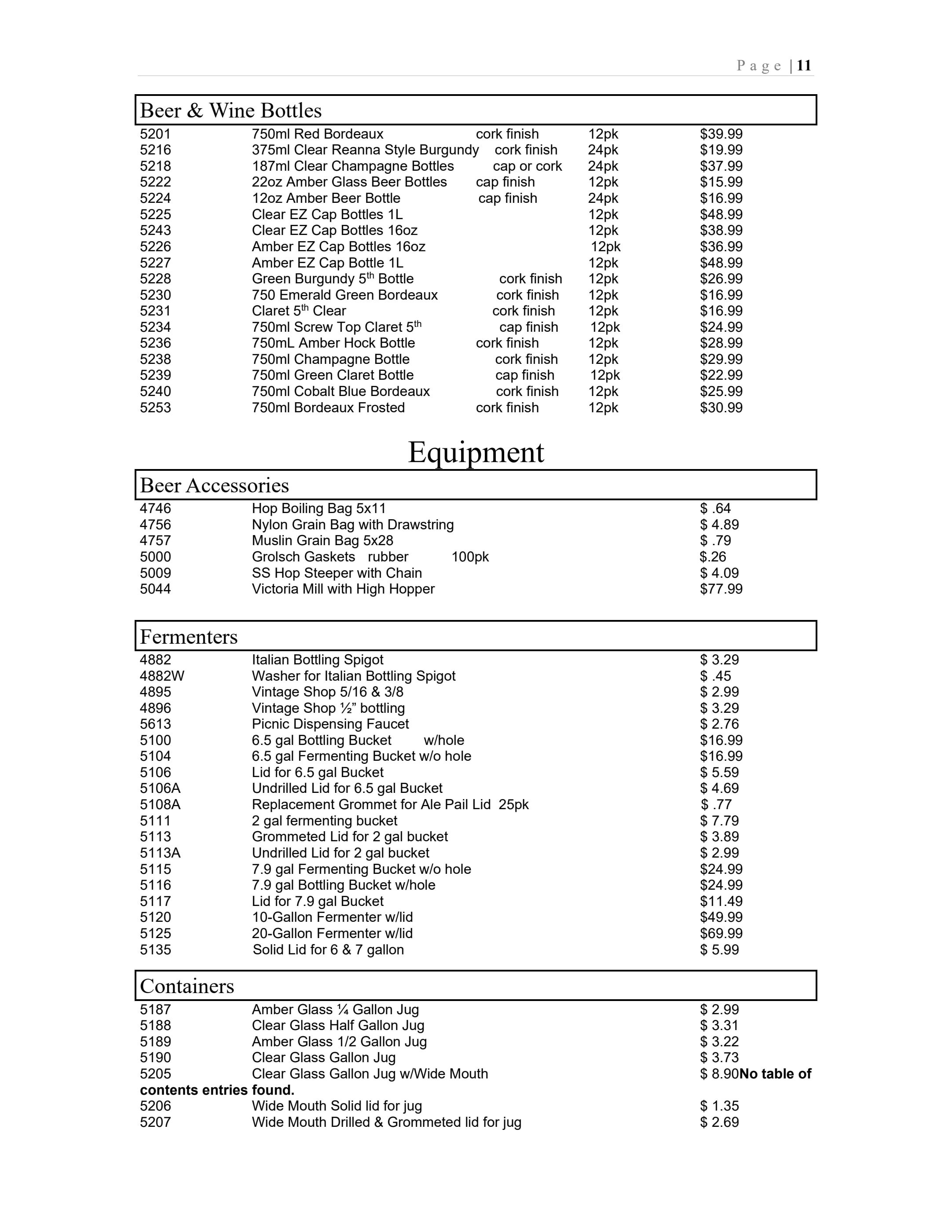 Orme Hardware Wine Catalog Weekly Ad August 18 - December 31, 2026