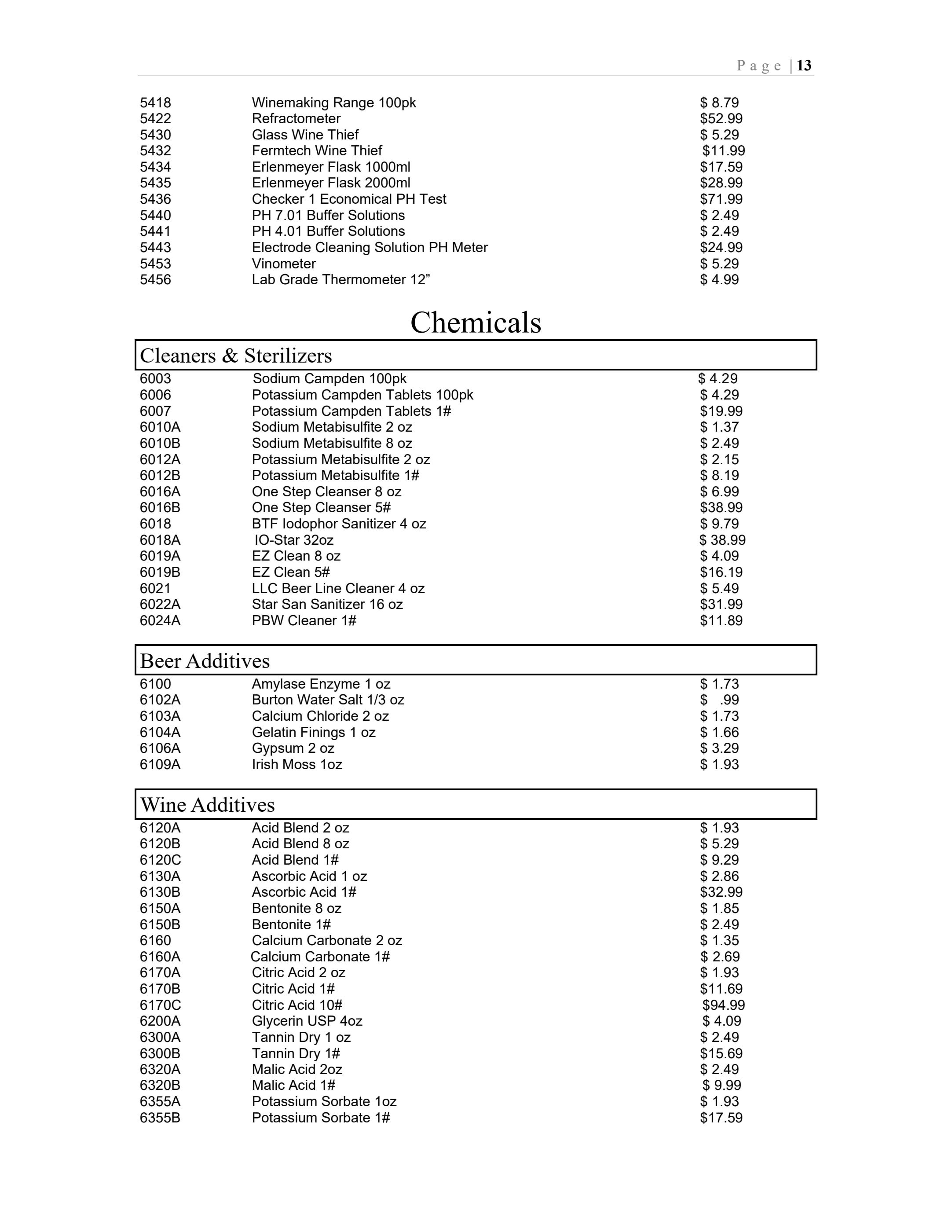 Orme Hardware Wine Catalog Weekly Ad August 18 - December 31, 2026