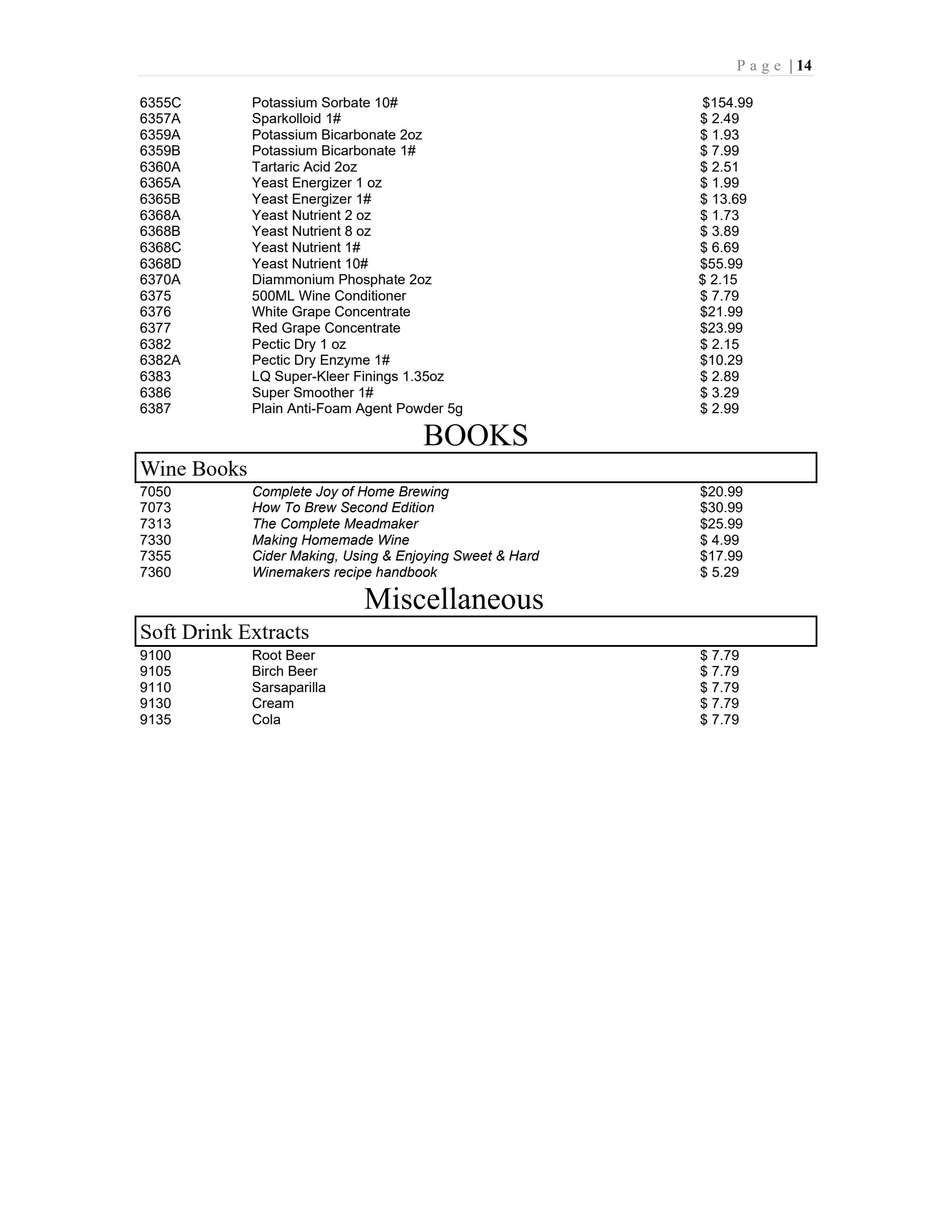 Orme Hardware Wine Catalog Weekly Ad August 18 - December 31, 2026