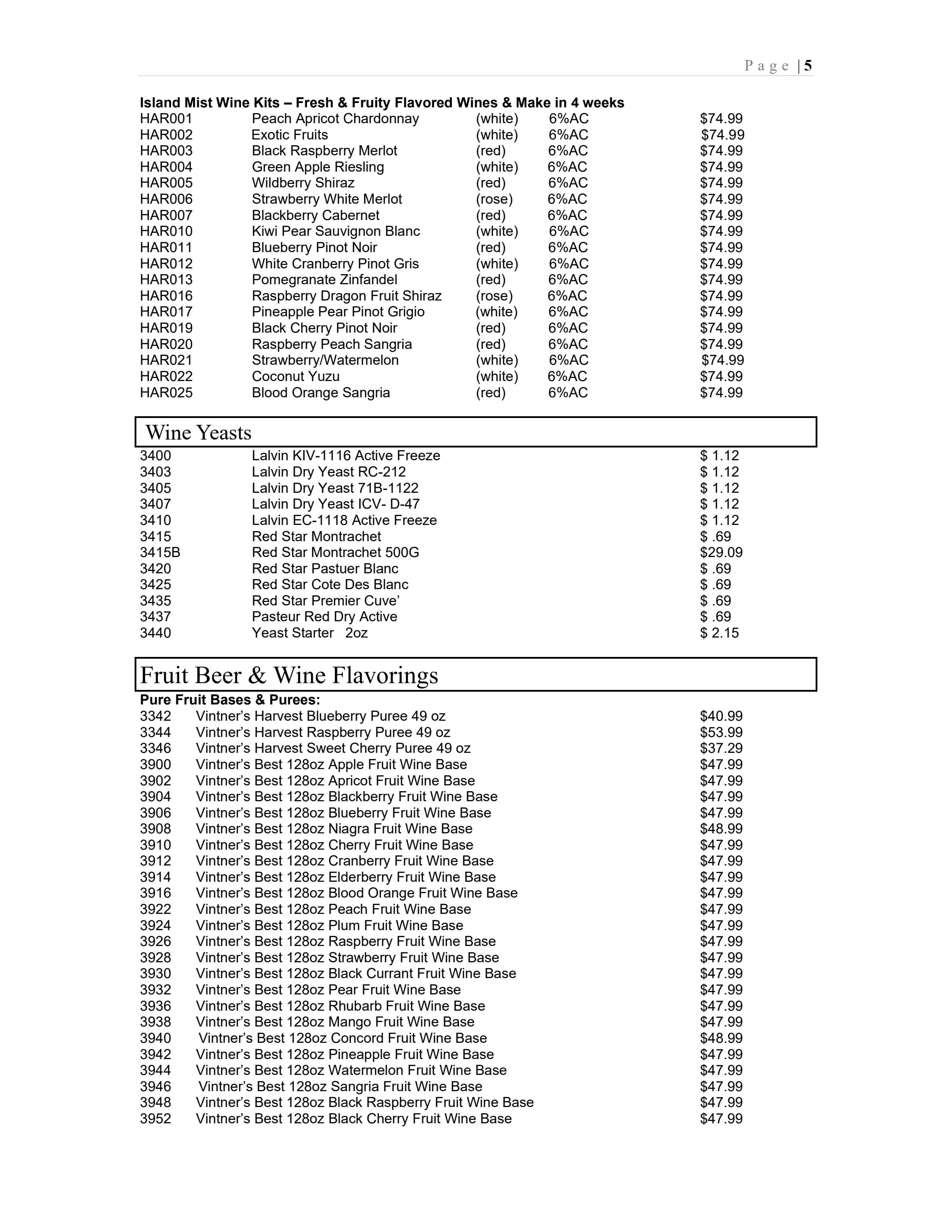 Orme Hardware Wine Catalog Weekly Ad August 18 - December 31, 2026