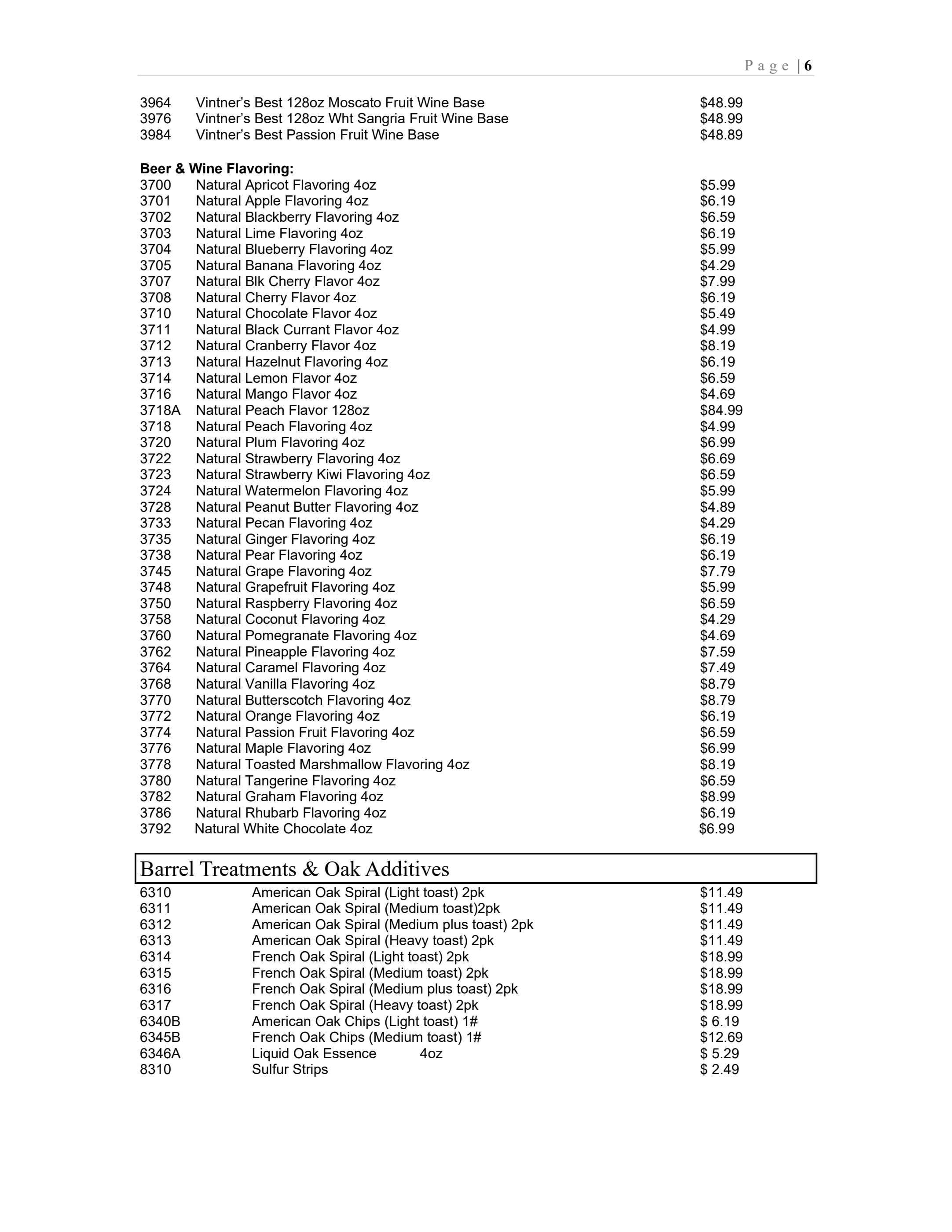 Orme Hardware Wine Catalog Weekly Ad August 18 - December 31, 2026