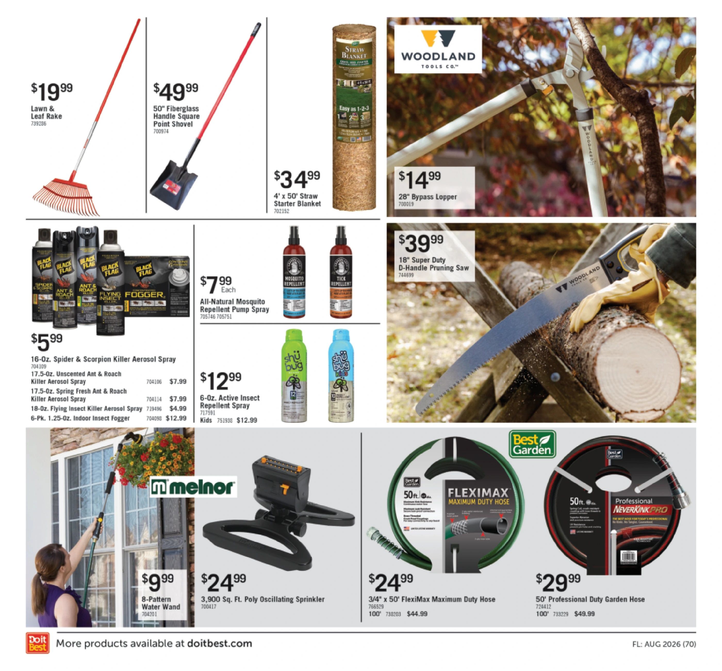 Valley Hardware & Supply Monthly Sale Weekly Ad August 1 - 31, 2026